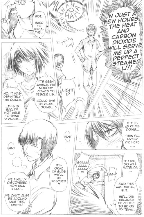 [Omega 2-D] Elevator Action {Death Note} {Yaoi} {English} page 5 full