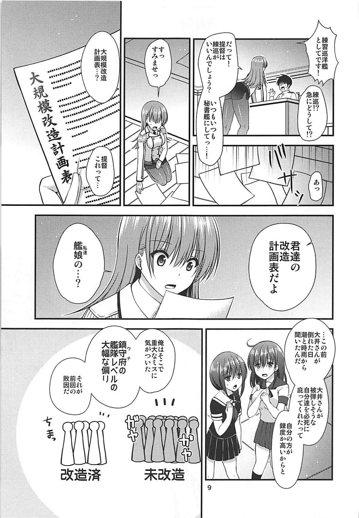 (C93) [Misaki Teishoku. (Misaki Kaho.)] Yakimochi Ooi to Renjun to (Kantai Collection -KanColle-) page 8 full