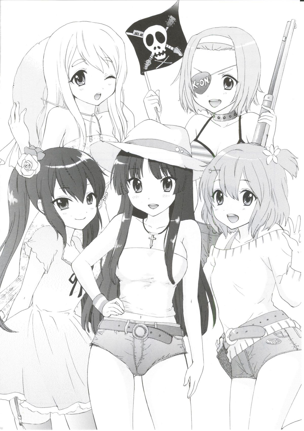 (COMIC1☆4) [Tachinomi-ya (Inoue Atsushi, Fumitani Yasunori, Muramatsu Toubee)] 1,2,3 for 5!! (K-ON!) page 55 full