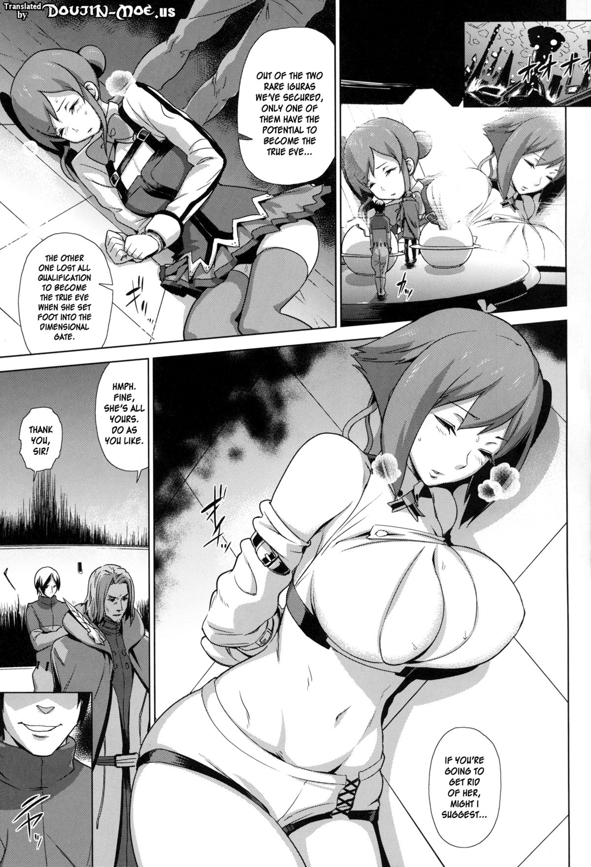 [Enoughmin (Yarai Akira)] Toraware no Eve | Imprisoned Eve (Aquarion Evol) [English] {doujin-moe.us} [Digital] page 2 full