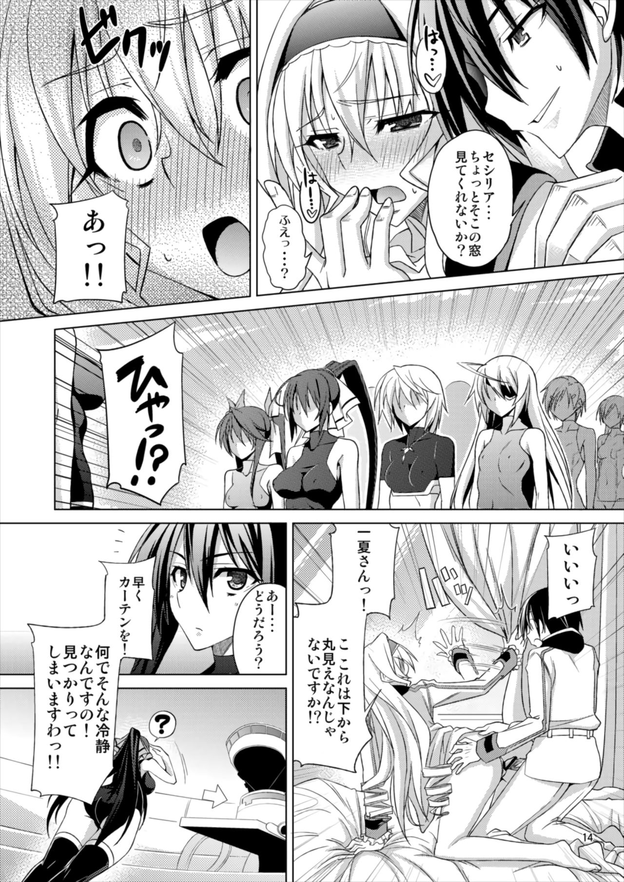 (C82) [RADICAL DASH (Miyane Aki)] AFTER DREAM (IS <Infinite Stratos>) page 14 full