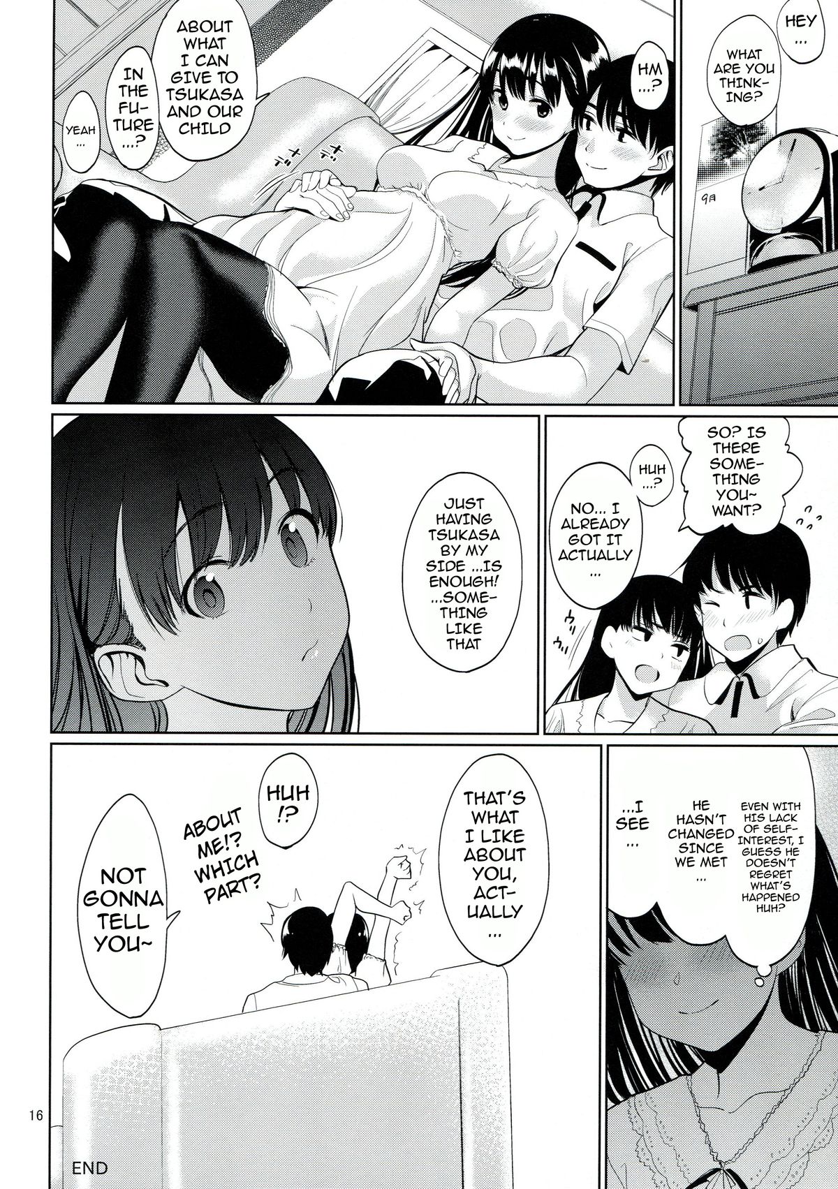 (C86) [Ranshi to Kimi to. (santa)] Koufuku no Conception | Happy Conception (Amagami) [English] [Doujin-Moe] page 17 full