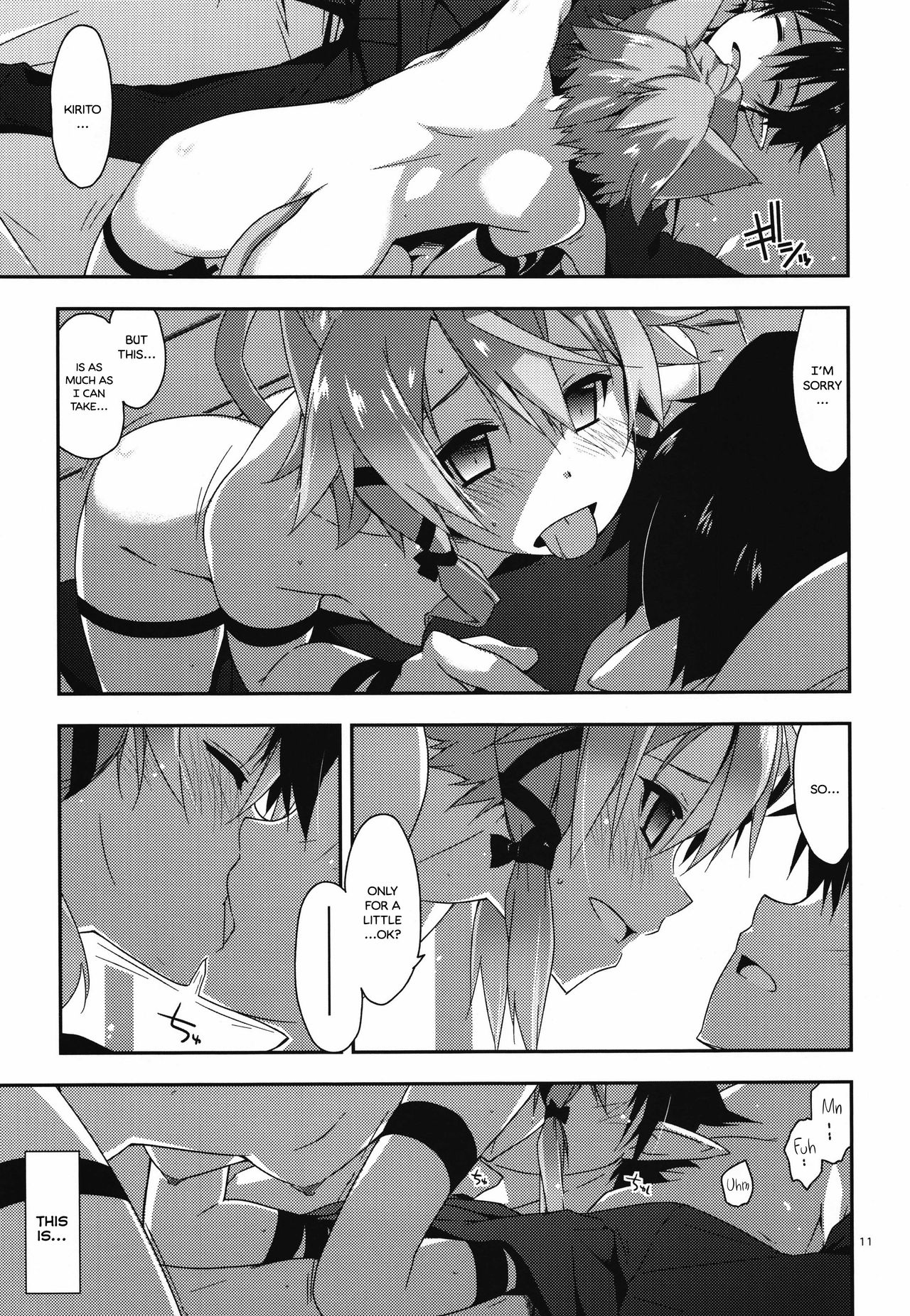 (SC2016 Summer) [Angyadow (Shikei)] Mount (Sword Art Online) [English] [葛の寺] page 9 full