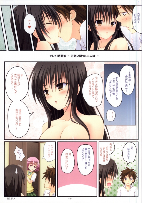 (C84) [SUGIYA (Sugii Tsukasa)] HARENCHI YUI chan 2 (To LOVE-Ru) page 10 full