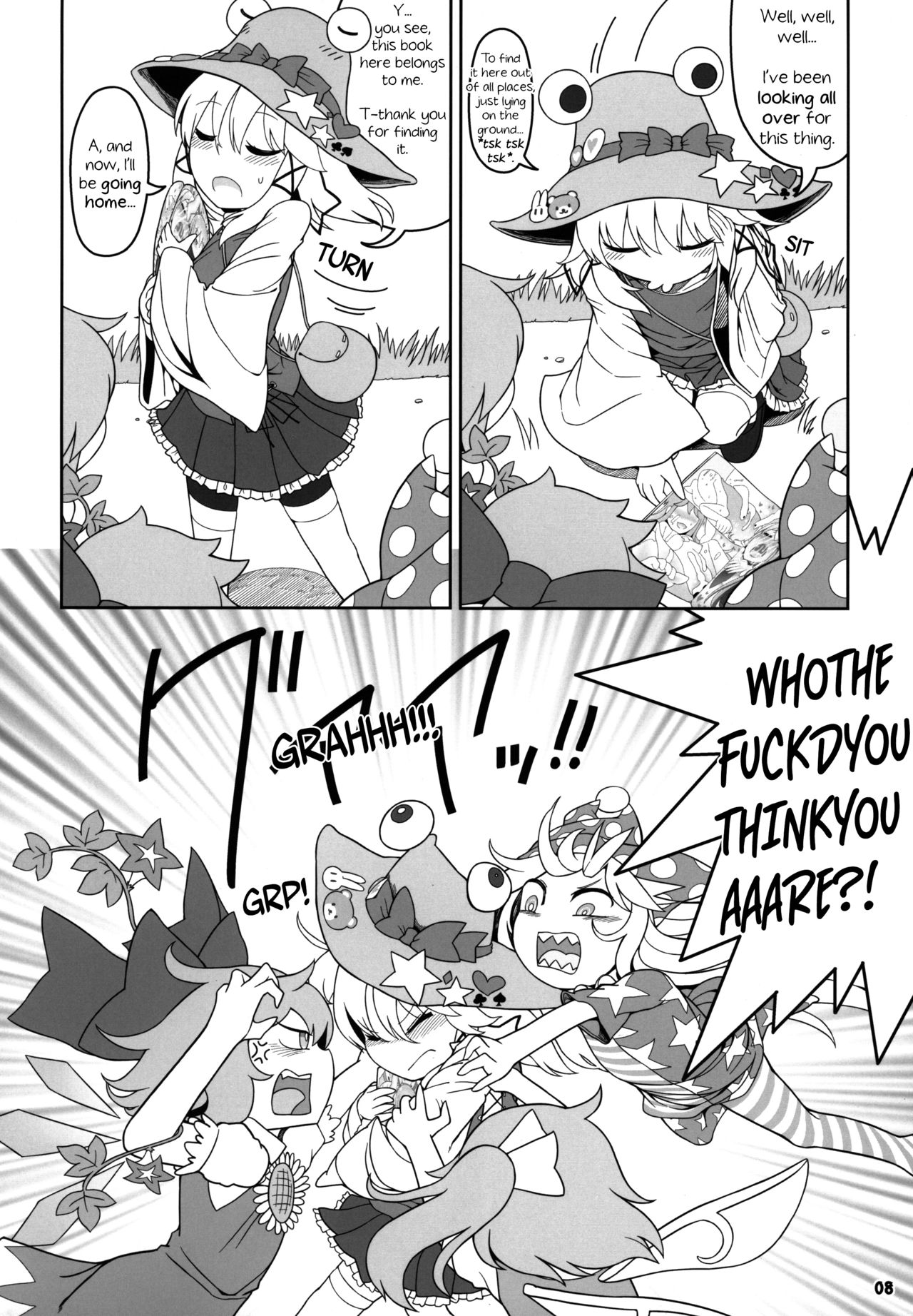 (Kouroumu 15) [Yashiya (YASSY)] KeroBitch (Touhou Project) [English] [Chastity Dreamer Schmö] page 7 full