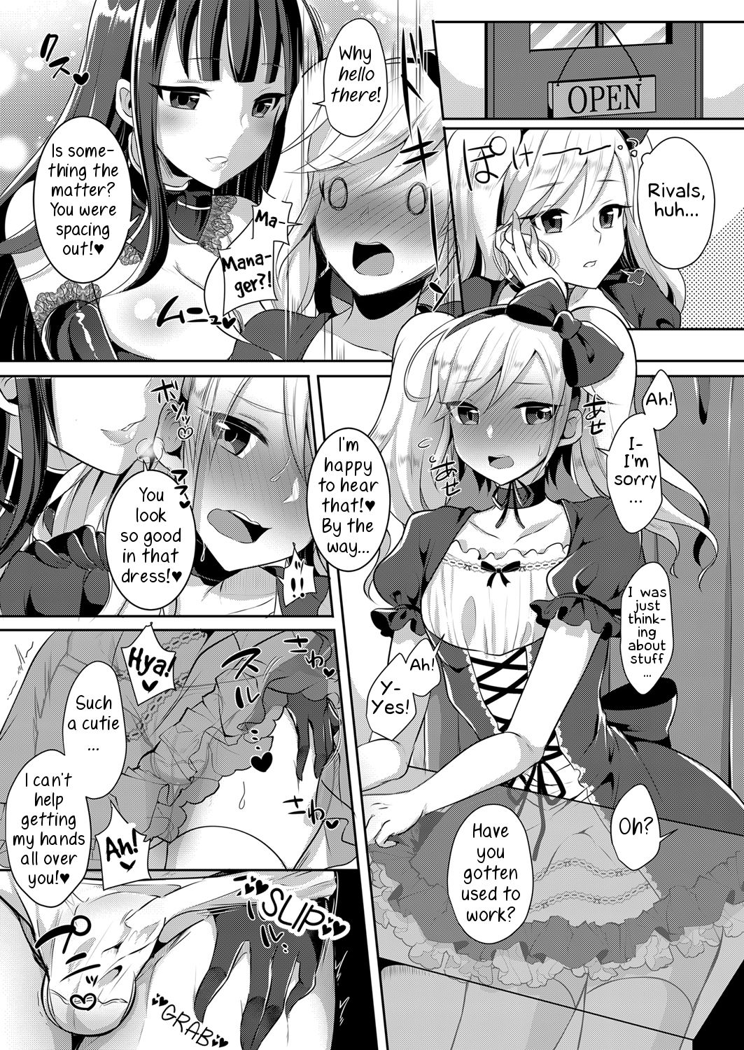 [Maltese (Runrun)] Boku ga Hitomebore Shita Gothic Onee-san wa Futanari datta Ken 3 [English] [Samachan] [Digital] page 6 full