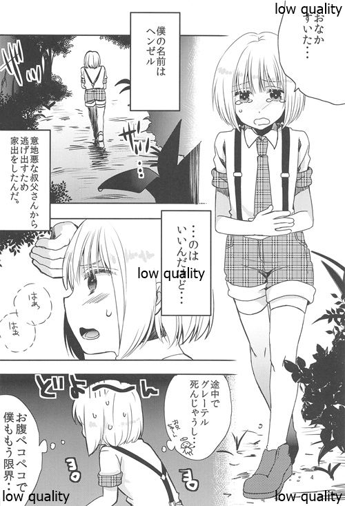 (C85) [27 (Fujitsuna)] Hansel to Okashi no Ie page 3 full