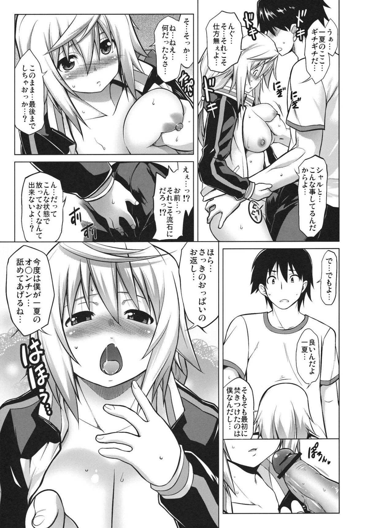 (C80) [STUDIO TIAMAT (TANABE)] Ryakushite IS (IS <Infinite Stratos>) page 10 full