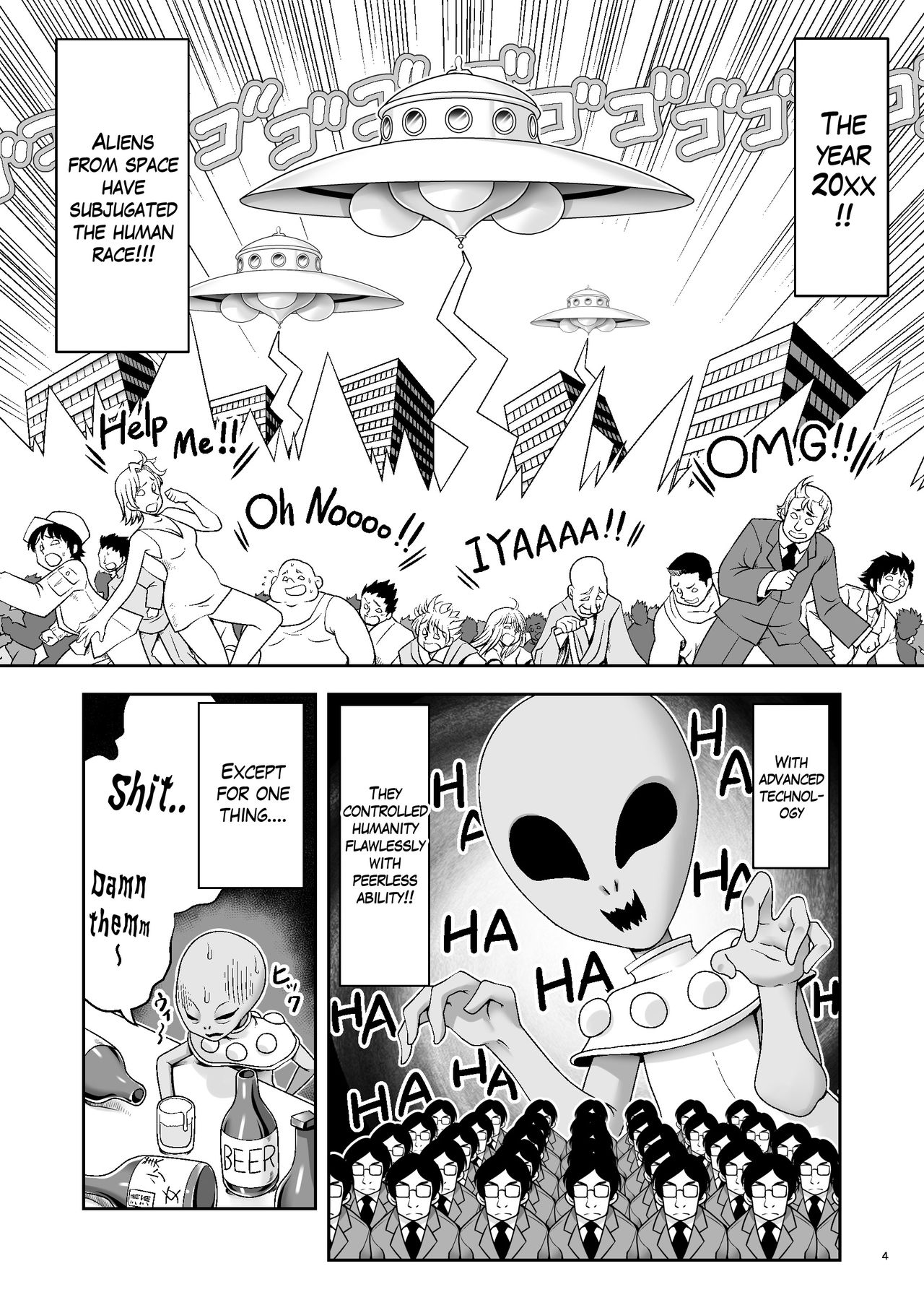 [Yosutebito na Mangakaki (Tomoki Tomonori)] Tai Chikyuujin Seiyoku Seigyo You Jinzouningen Arisu (Alice in Wonderland) [English] {Mant} [Digital] page 4 full