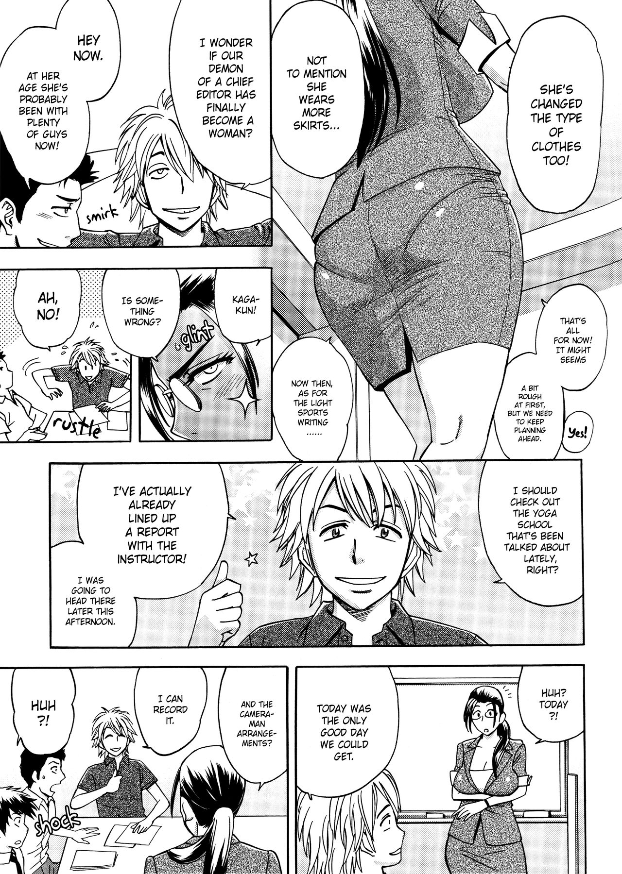 [Tatsunami Youtoku, Yamazaki Masato] Bijin Henshuu-chou no Himitsu | Beautiful Editor-in-Chief's Secret Ch. 1-2 [English] [Forbiddenfetish77] [Decensored] page 27 full