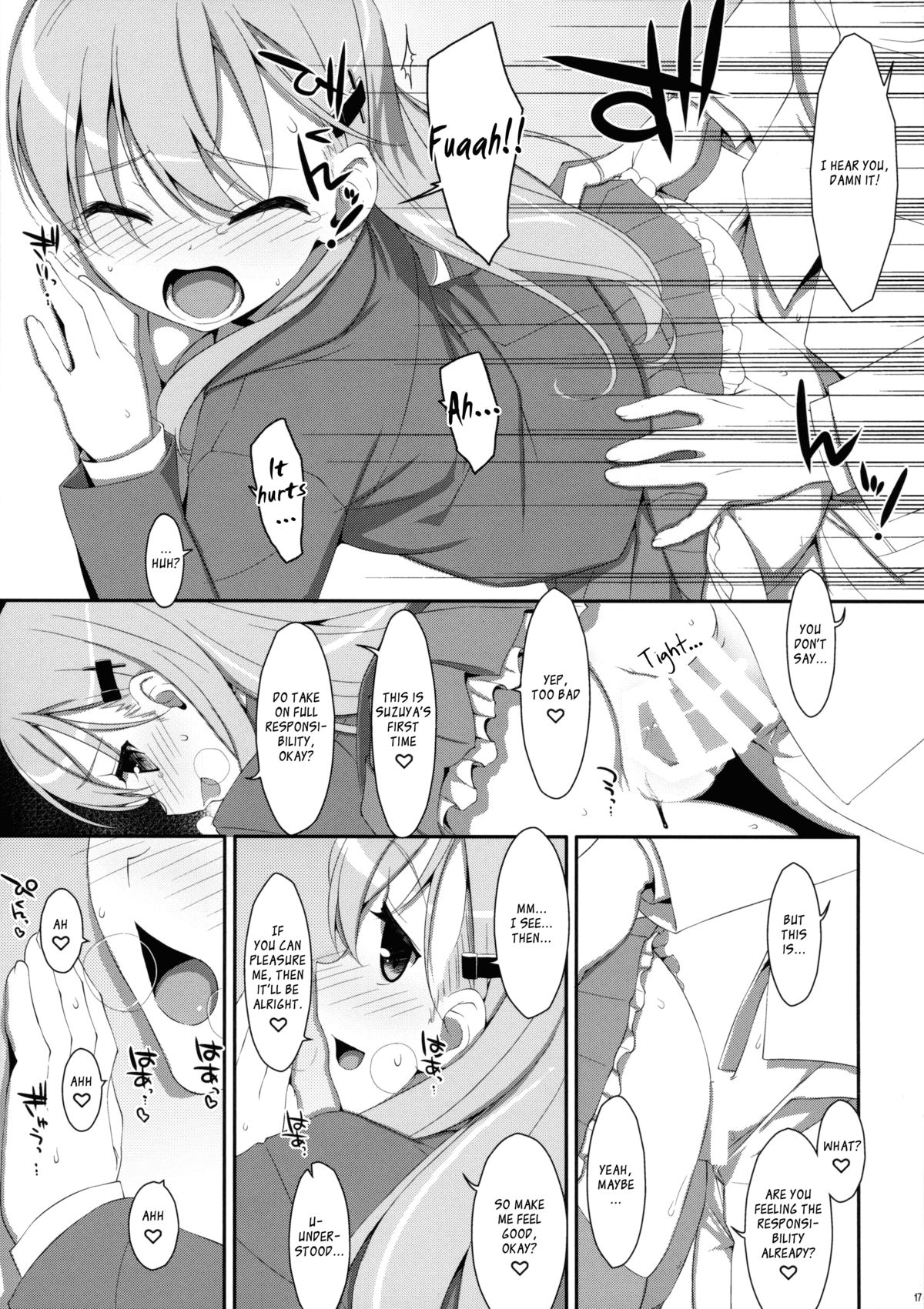 (C85) [TIES (Takei Ooki)] Dame Otoko Seizou Recipe (Kantai Collection -KanColle-) [English] [Kagoromo] page 17 full