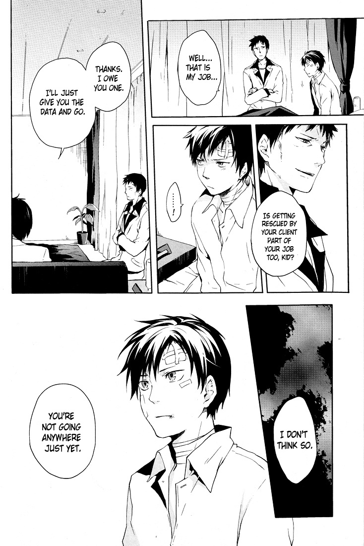 (C78) [WORLD BOX, Bon's (Yuu, Sumeragi Sora)] 2-nen to 8-kagetsu no Kiseki | A Journey of 2 Years and 8 Months (Durarara!!) [English] [ebil_trio] page 9 full