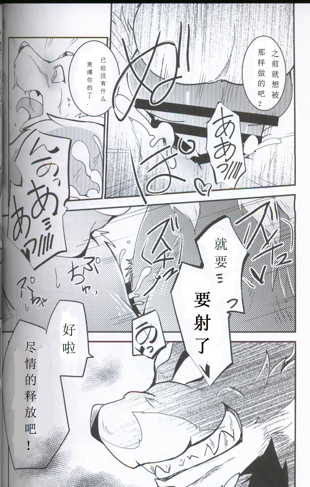 (Kansai! Kemoket 5) [Kemono no Koshikake (Azuma Minatu)] Yami ni Ochiru Hikari (Tales of Asteria) [Chinese] [虾皮汉化组] page 41 full