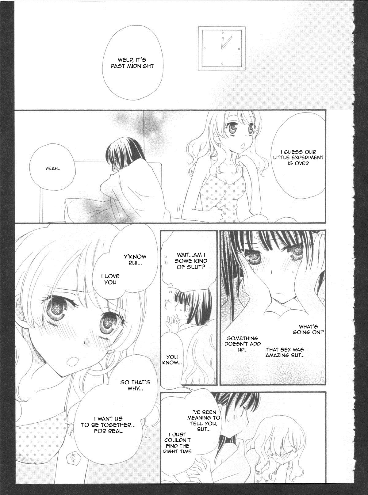 [Mikuni Hadzime] Otameshi Lovers | Habitual Lovers (Ki Yuri -Falling in Love with a Classmate-) [English] [Salty Hometown Boys] page 15 full