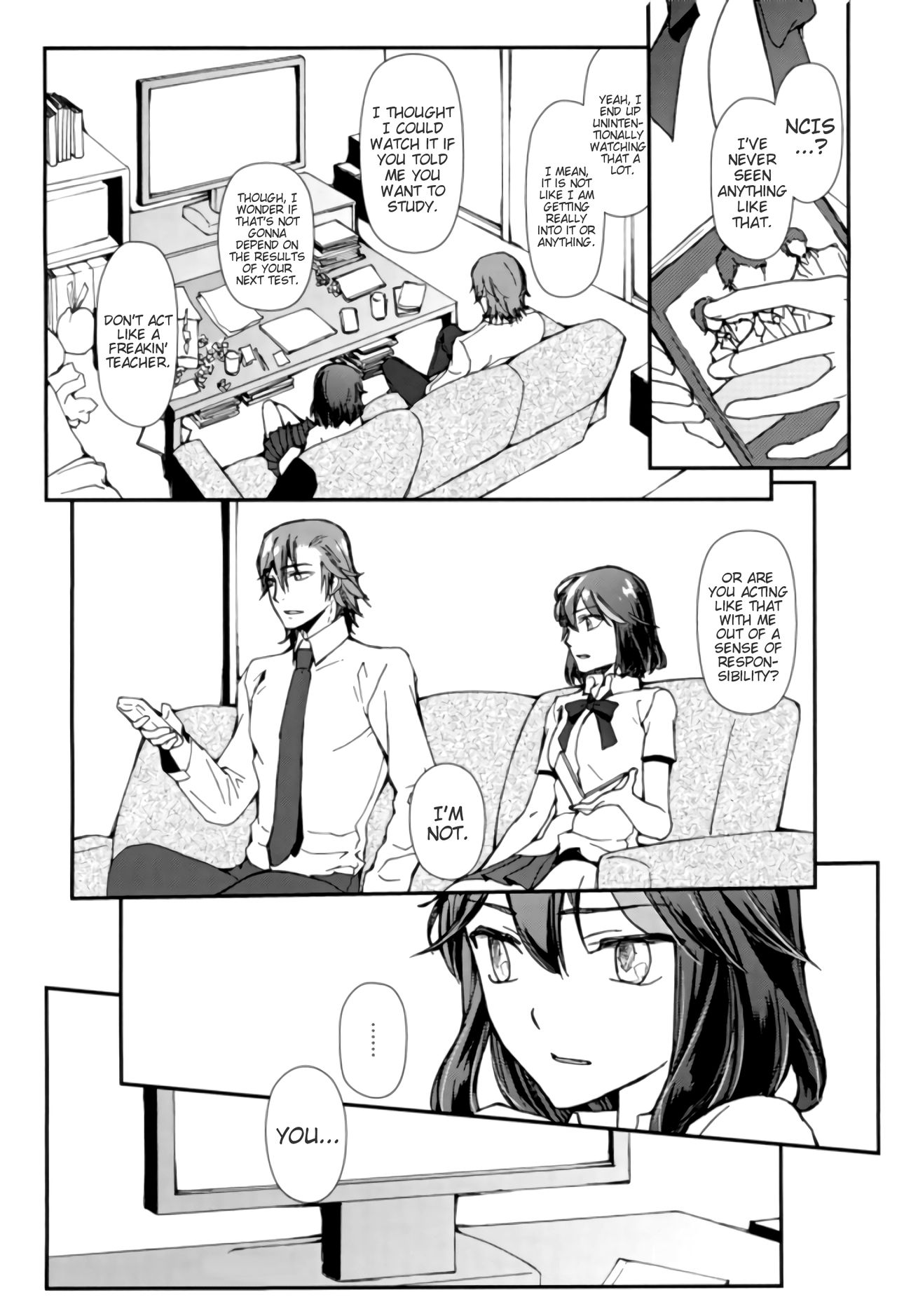 (SUPER26) [Daylight (Ren Mizuha)] Sekai de Ichiban Kimi ga Suki | You mean the world to me, I'll make love to you tonight. (Kill la Kill) [English] [Echo-chan] page 23 full