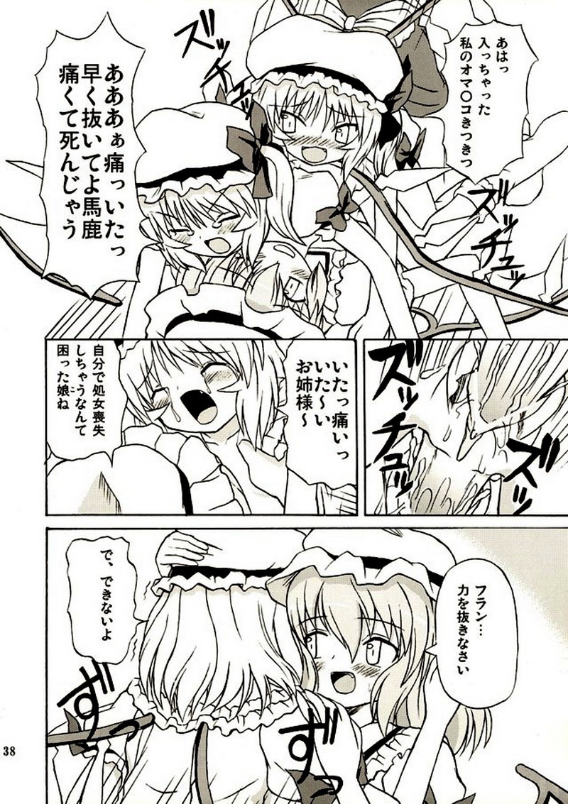 (Reitaisai 2) [Takakuya (Takaku Toshihiko)] Touhou Youjo Ranbu 2 (Touhou Project) page 37 full