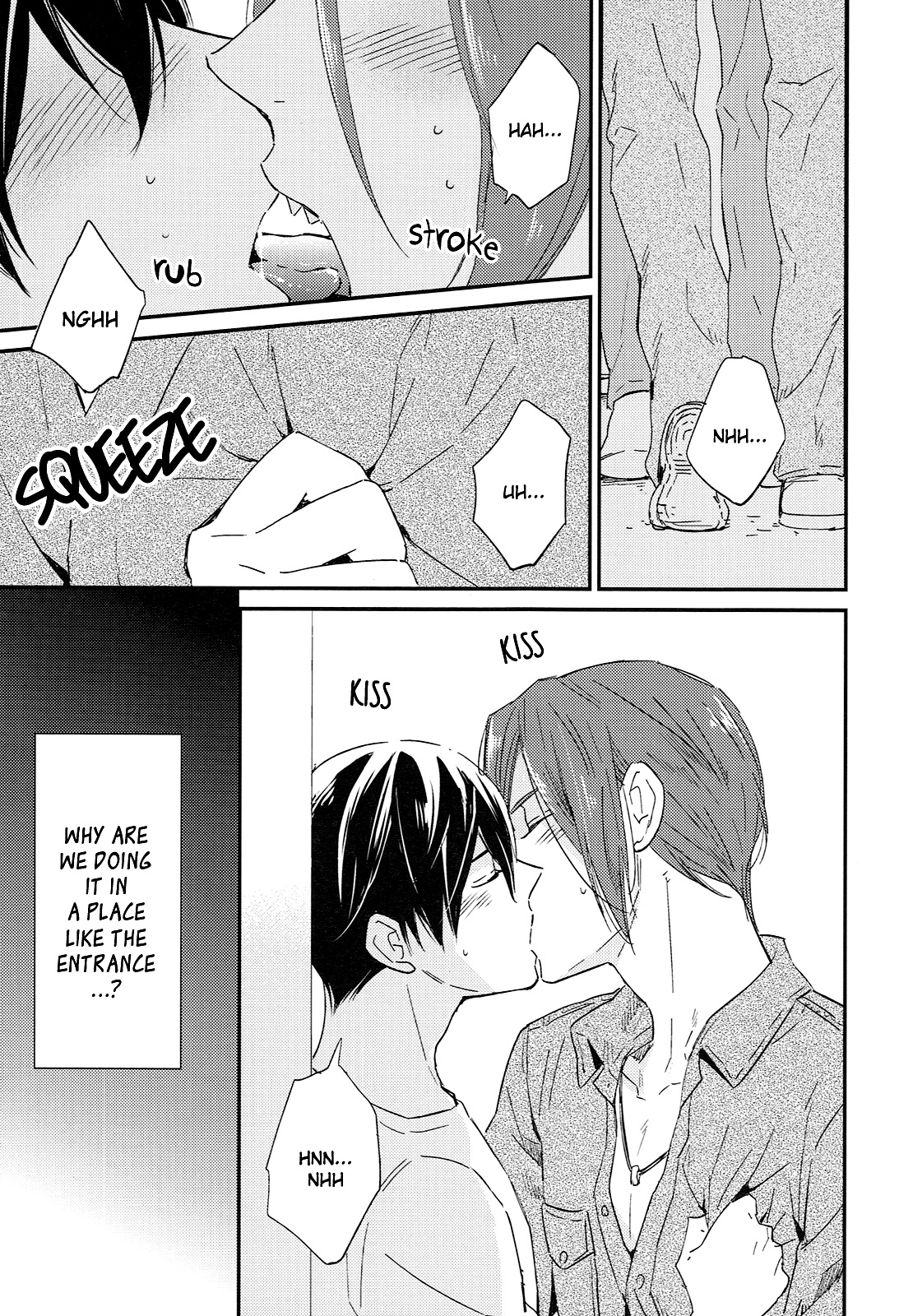 (SUPER24) [KANGAROO KICK (Takagi Takumi)] Matsuoka Rin no Shinkon Seikatsu (Kari) | Matsuoka Rin’s Newly-Wed Life (Provisional) (Free!) [English] [Holy Mackerel] page 4 full