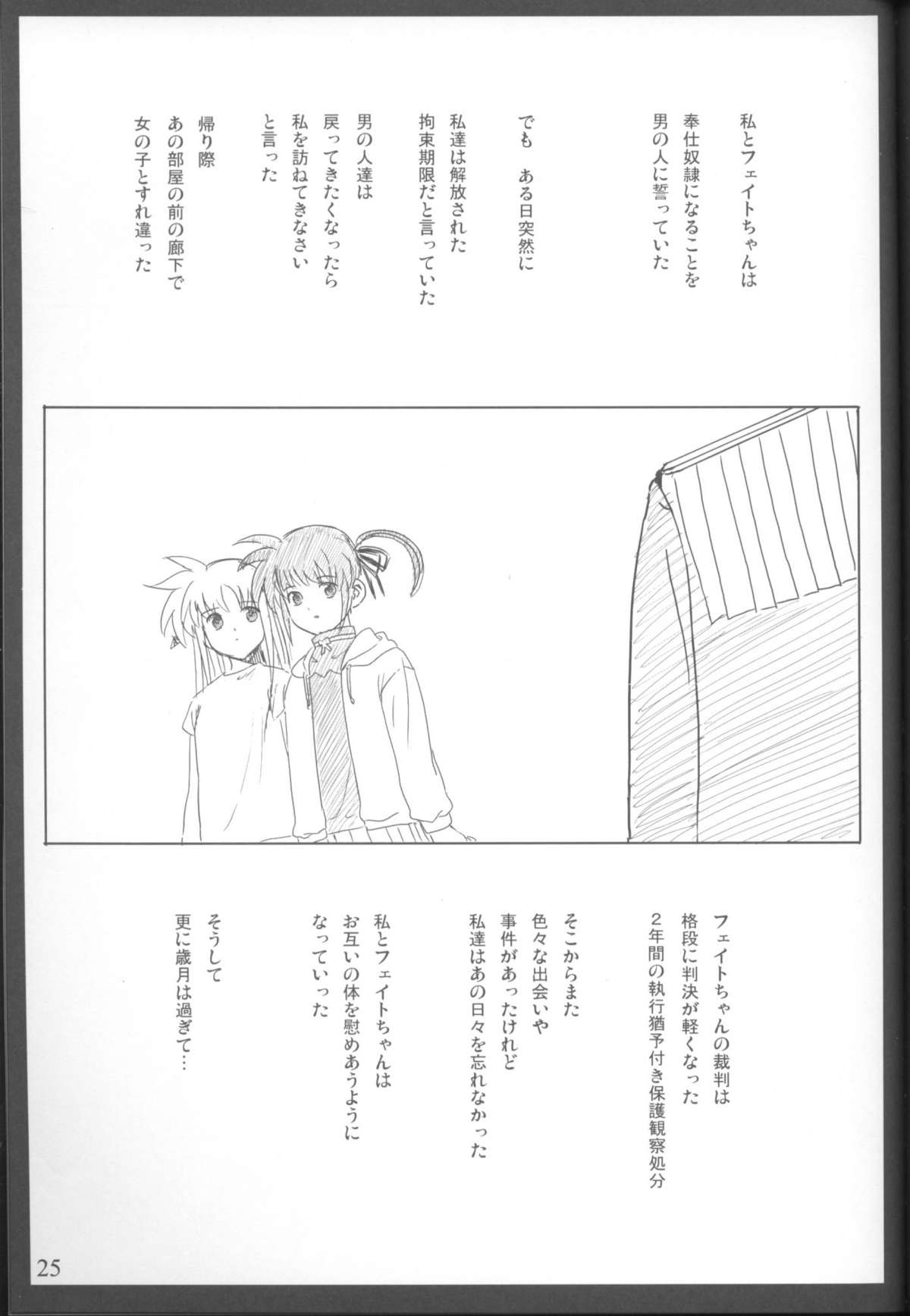 (SC35) [Basutei Shower (Katsurai Yoshiaki)] Jikuu Kanrikyoku Nikudorei-ka Kahitsuban (Mahou Shoujo Lyrical Nanoha) page 24 full