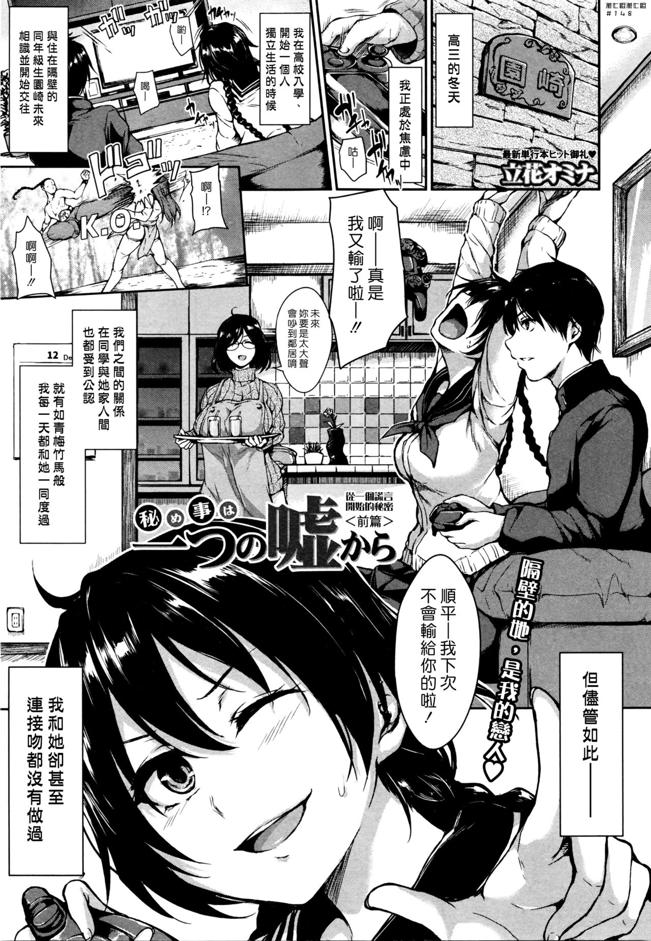 [Tachibana Omina] Himegoto Wa  Hitotsu No Uso Kara Zenpen (BUSTER COMIC 2016-03) [Chinese] [漢化組漢化組] page 1 full