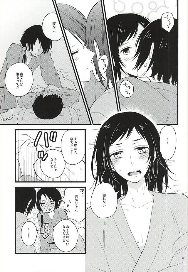 (C88) [MintWall (Miyata)] Atsukute Tokechaisou (Touken Ranbu) page 8 full