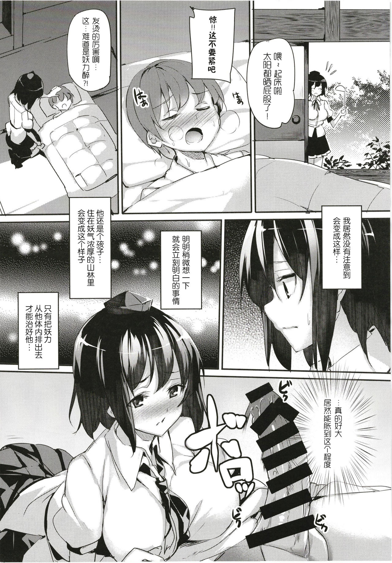 [F/T (Ken)] Aya Onee-chan no Shiwaza desu. (Touhou Project) [Chinese] [胸垫汉化组] [Digital] page 11 full