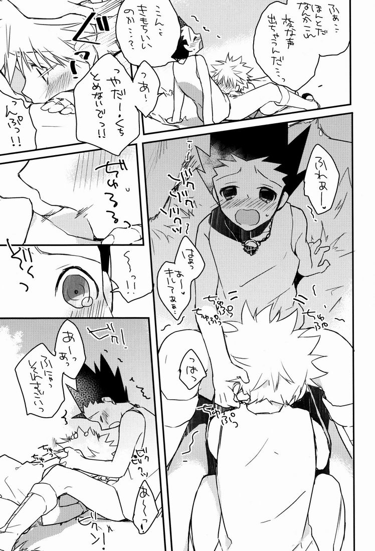 (CCOsaka87) [Shippuudotou (Tsune Yoshi)] CHILD SLIP (Hunter x Hunter) page 14 full