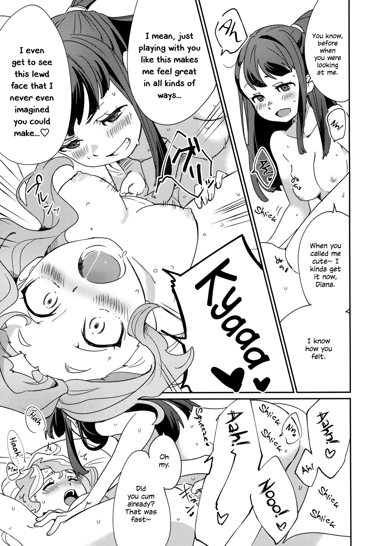 (C92) [Daichibokujou (Makiba) xxx (Little witch Academia) [English] [Decensored] page 37 full