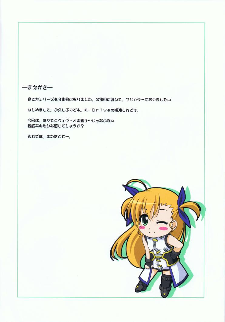 (C75) [K-Drive (Narutaki Shin)] Mahou Shoujo no Sodatekata 3 (Mahou Shoujo Lyrical Nanoha) page 3 full