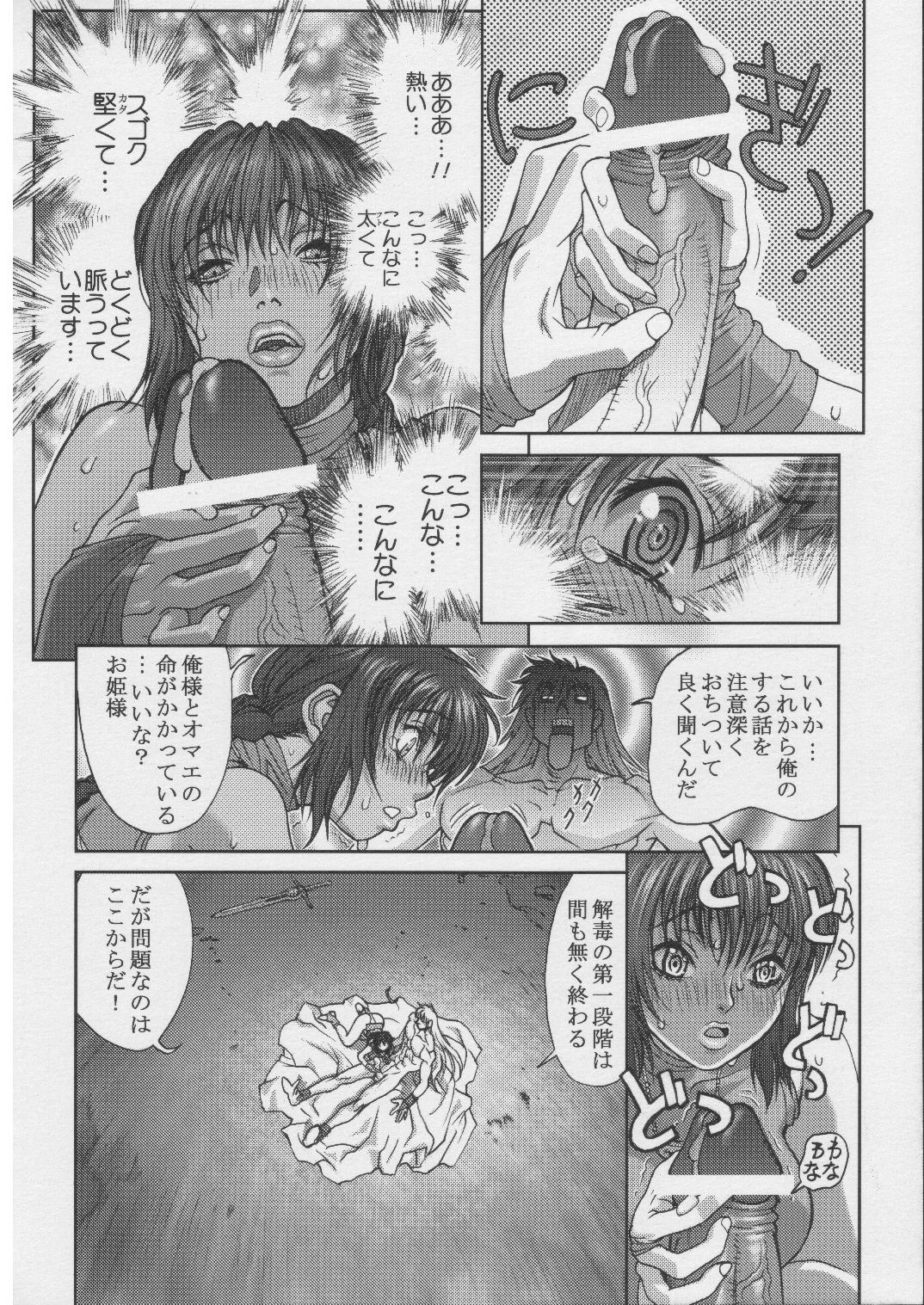 [STUDIO LOUD IN SCHOOL (Hagiwara Kazushi)] BASTARD!! - Ankoku no Hakaishin - Kanzenbsan 01 EXPANSION <Kakuchouban> Sheila Hime Oshaburi Chiryou (BASTARD!!) page 11 full