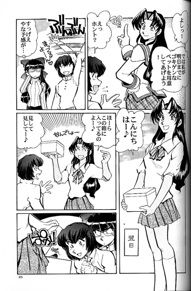 (CR30) [Kacchuu Musume (Tsukasa Jun)] Shiritsu Sangendou Gakuen Akaten Gou (Samurai Spirits) page 24 full