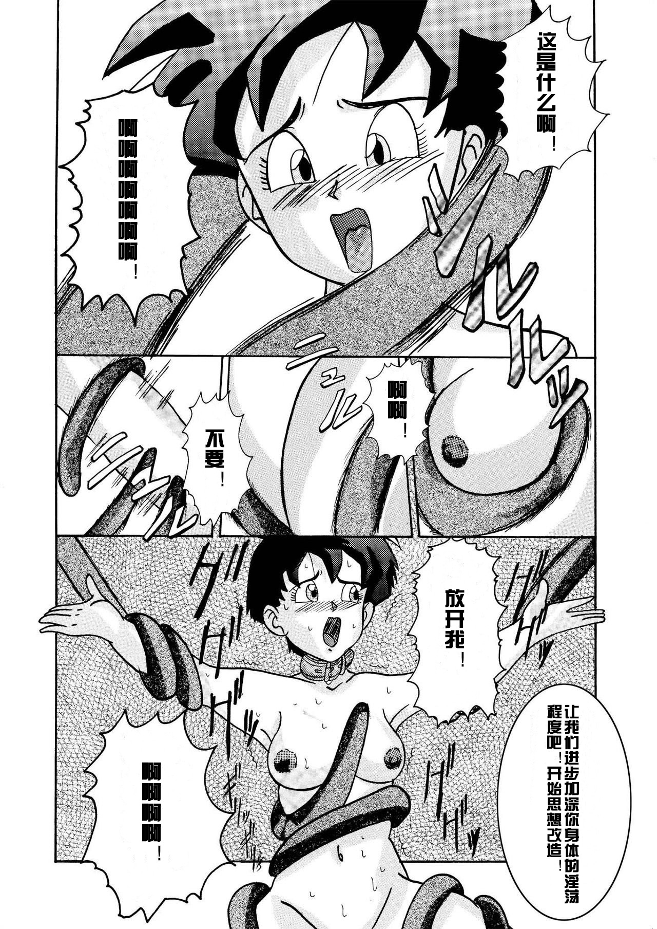 [Light Rate Port Pink] Tanjou!! Aku no Onna Senshi - Videl Sennou Kaizou Keikaku (Dragon Ball Z) [Chinese] [村长个人汉化] page 19 full