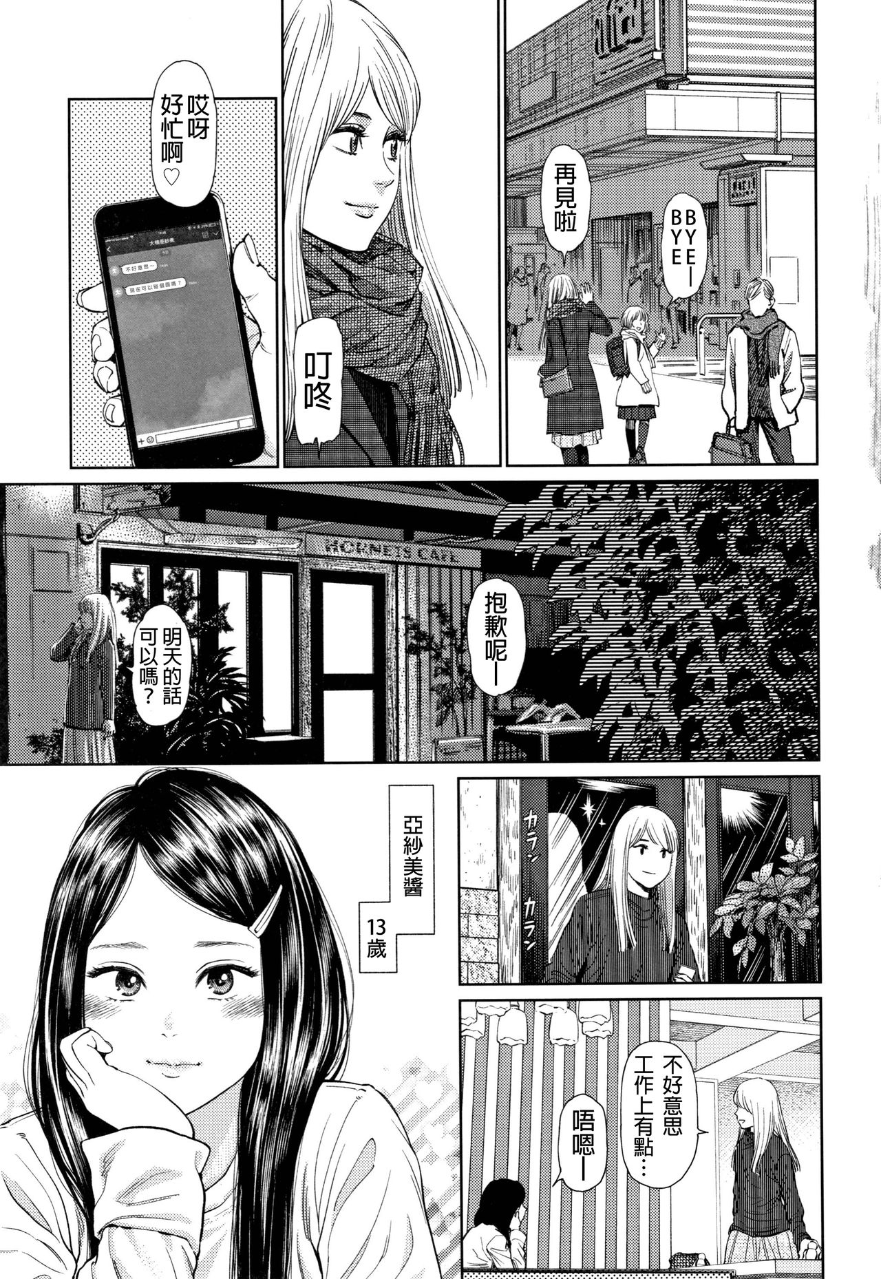 [Higashiyama Show] The Girllove Diary Ch. 1-3 [Chinese] [D.E練習漢化] page 8 full