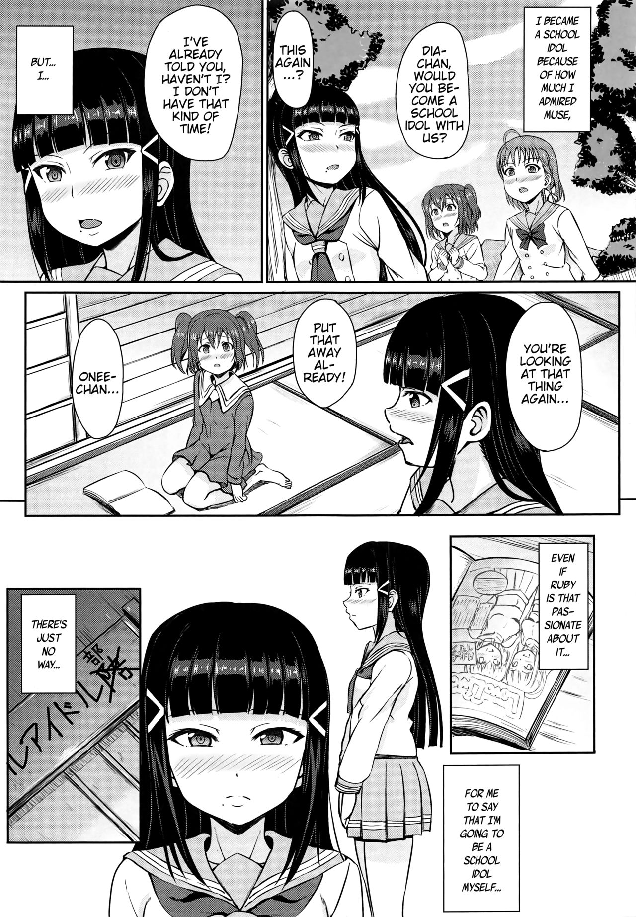 (CT29) [Wainable (Shimo Yamashi)] Yogoreta Dia | Dirty diamond (Love Live! Sunshine!!) [English] [animefan71109] page 2 full