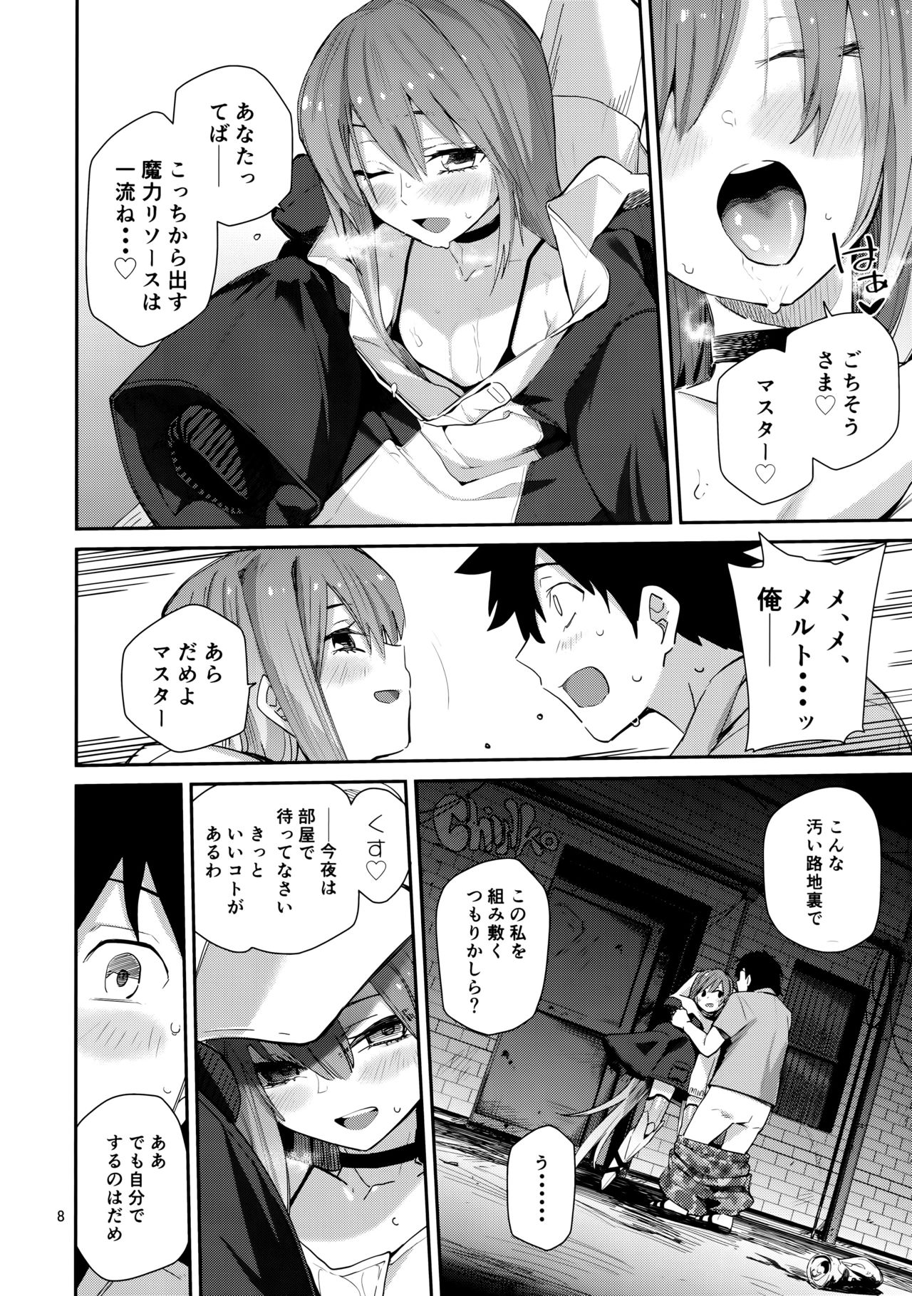 (C97) [Sarpaccio (Waira)] Melt ga Kanjinai Hon λ (Fate/Grand Order) page 8 full