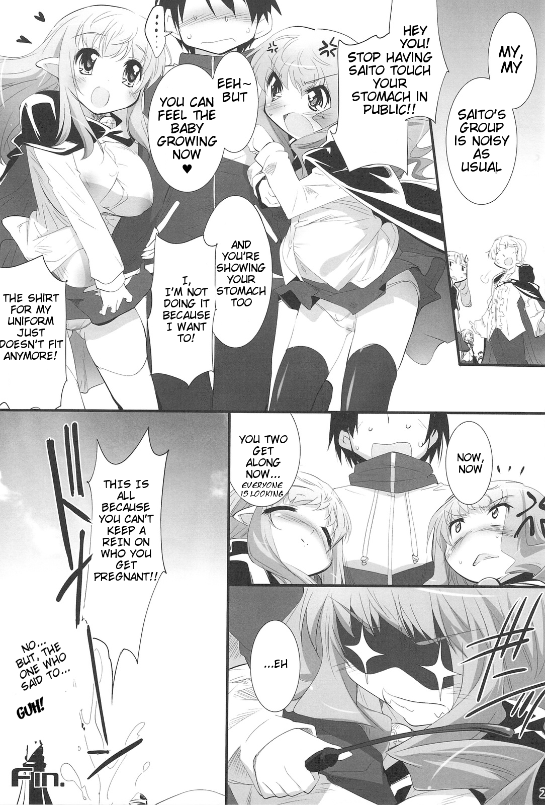 (C75) [Misty Isle (Sorimura Youji)] Koi no Mahou de PON!! (Zero no Tsukaima) [English] [Tigoris Translates] page 23 full