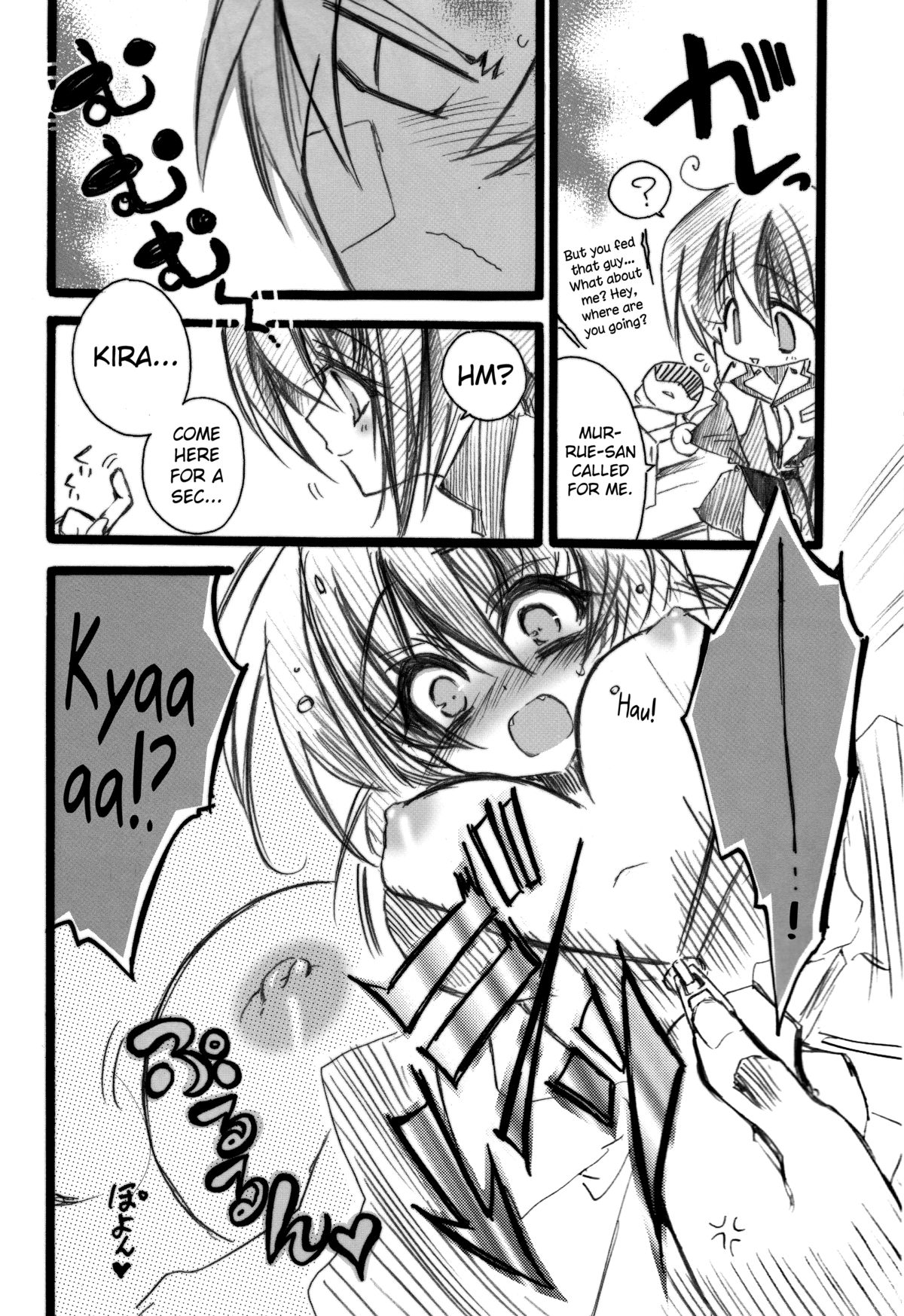 (C68) [RIRIADOLL (Takewakamaru)] Kira-chan ni Onegai! (Kidou Senshi Gundam SEED DESTINY) [English] [biribri] page 7 full