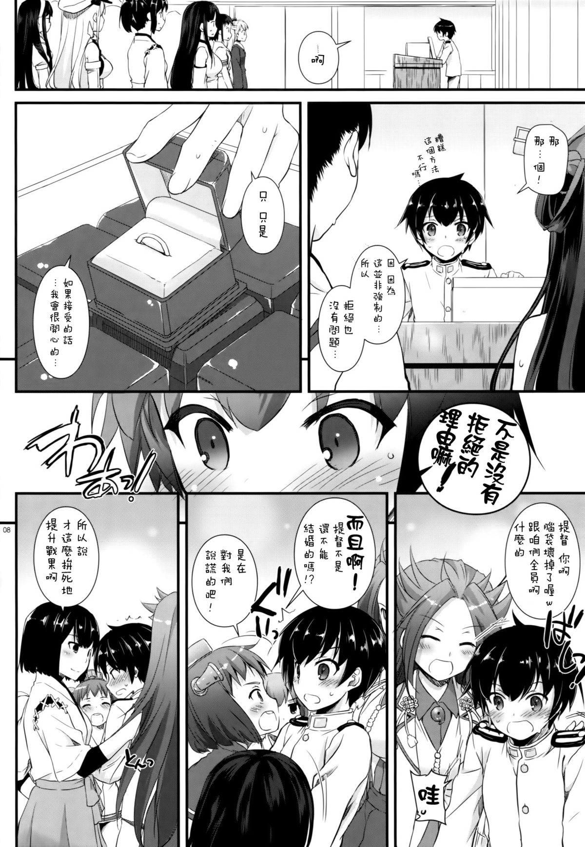 (C87) [Digital Lover (Nakajima Yuka)] D.L. action 90 (Kantai Collection -KanColle-) [Chinese] [空気系☆漢化] page 6 full