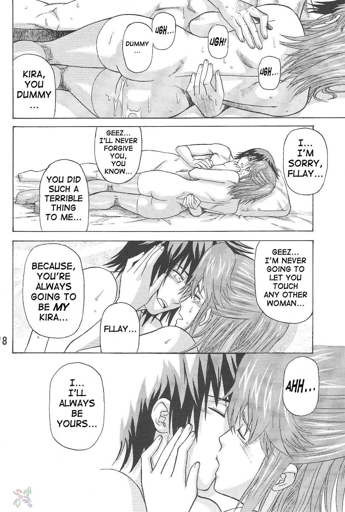 (CR35) [Bakuretsu Fusen (Denkichi)] Burst!! Vol. 2 (Mobile Suit Gundam SEED) [English] [SaHa] page 17 full