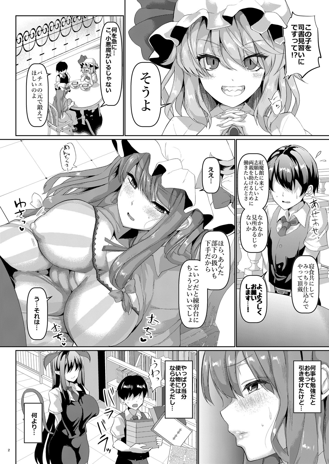 [Chinchintei (chin)] Sewayaki Nakadashi Mahoutsukai (Touhou Project) [Digital] page 4 full