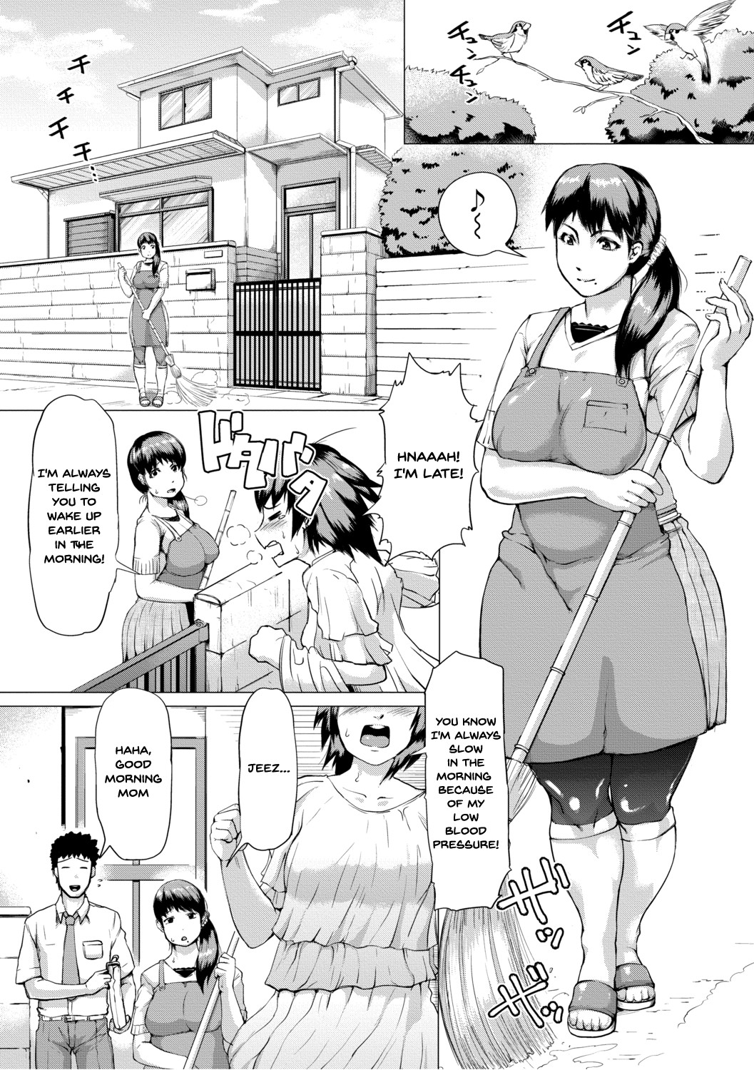 [Kizaru] Gibo ga Haramu Made Zenpen | Until My Mother-in-Law is Pregnant - Part1 [English] [Digital] {Doujins.com} page 2 full