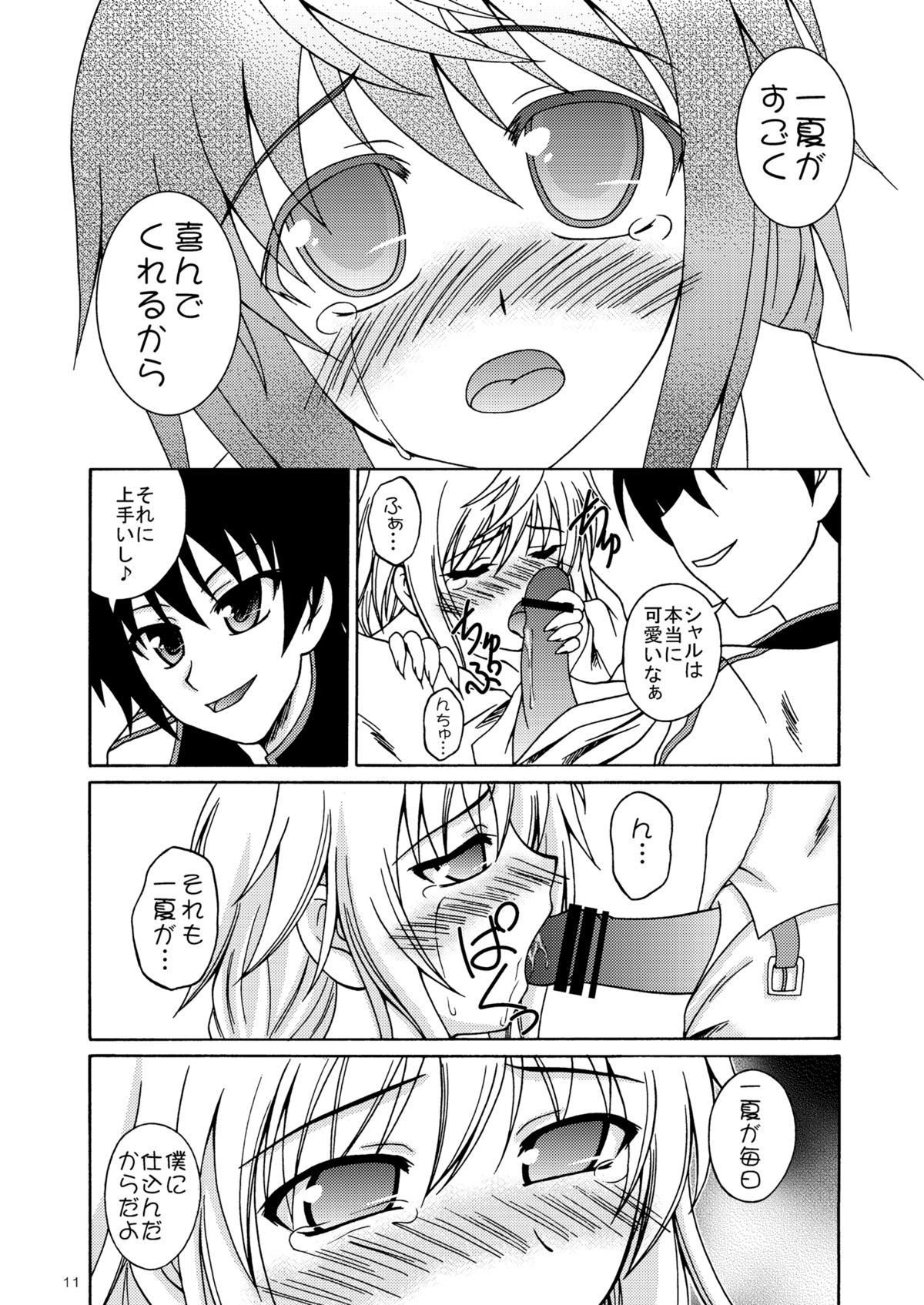 [Red Ribbon Revenger (Hayama, Kamihara Mizuki, Makoushi)] Ore to Char ga Konna ni Midareru Wake ga nai (IS <Infinite Stratos>) page 10 full