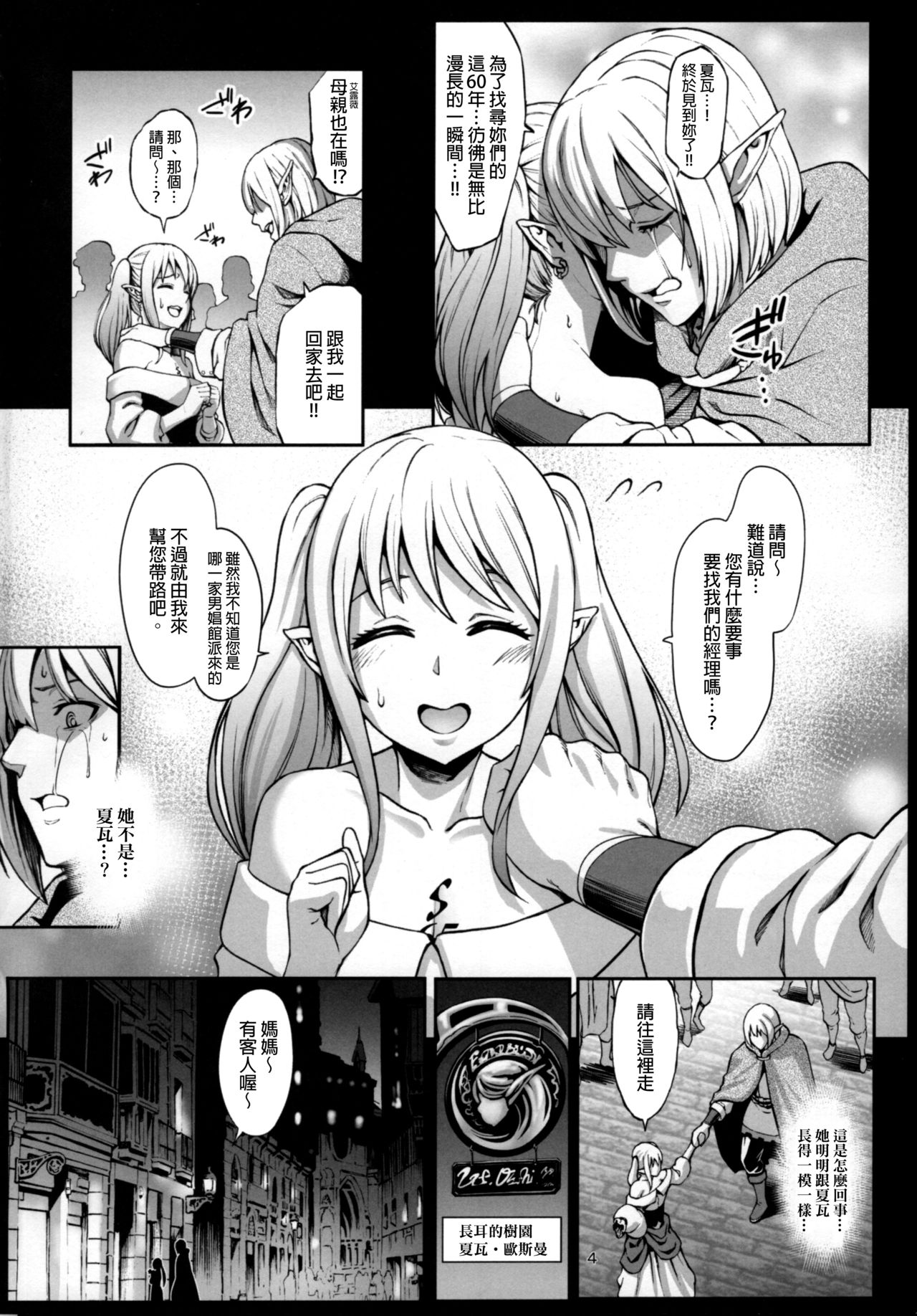 (C92) [Aodouhu (Neromashin)] Houjou no Reizoku Elf 3 [Chinese] [final個人漢化] page 5 full