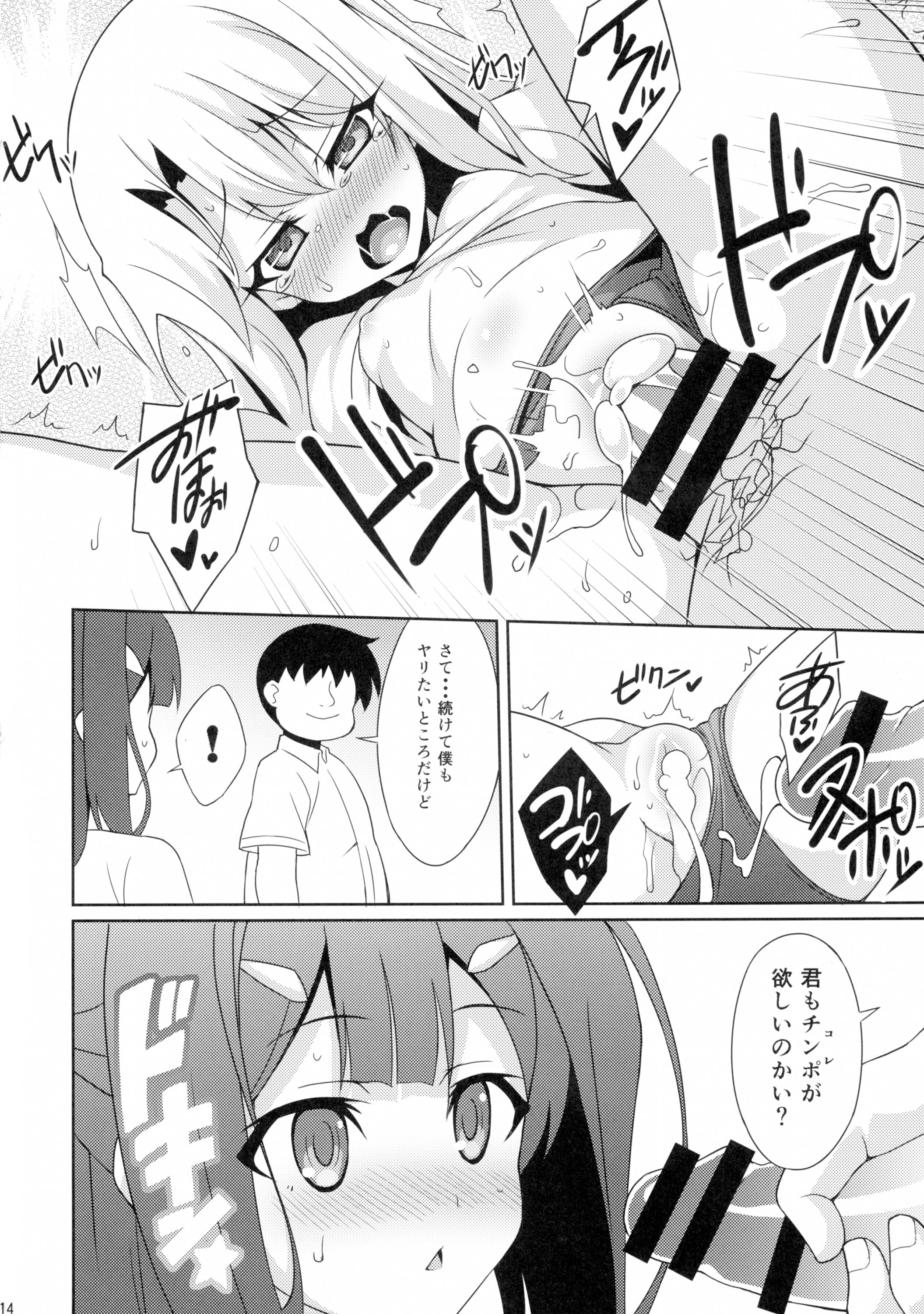 (C89) [LemonMaiden (So-kai)] Kyuusei Maryoku Chuudoku 2 (Fate/kaleid liner Prisma Illya) page 14 full