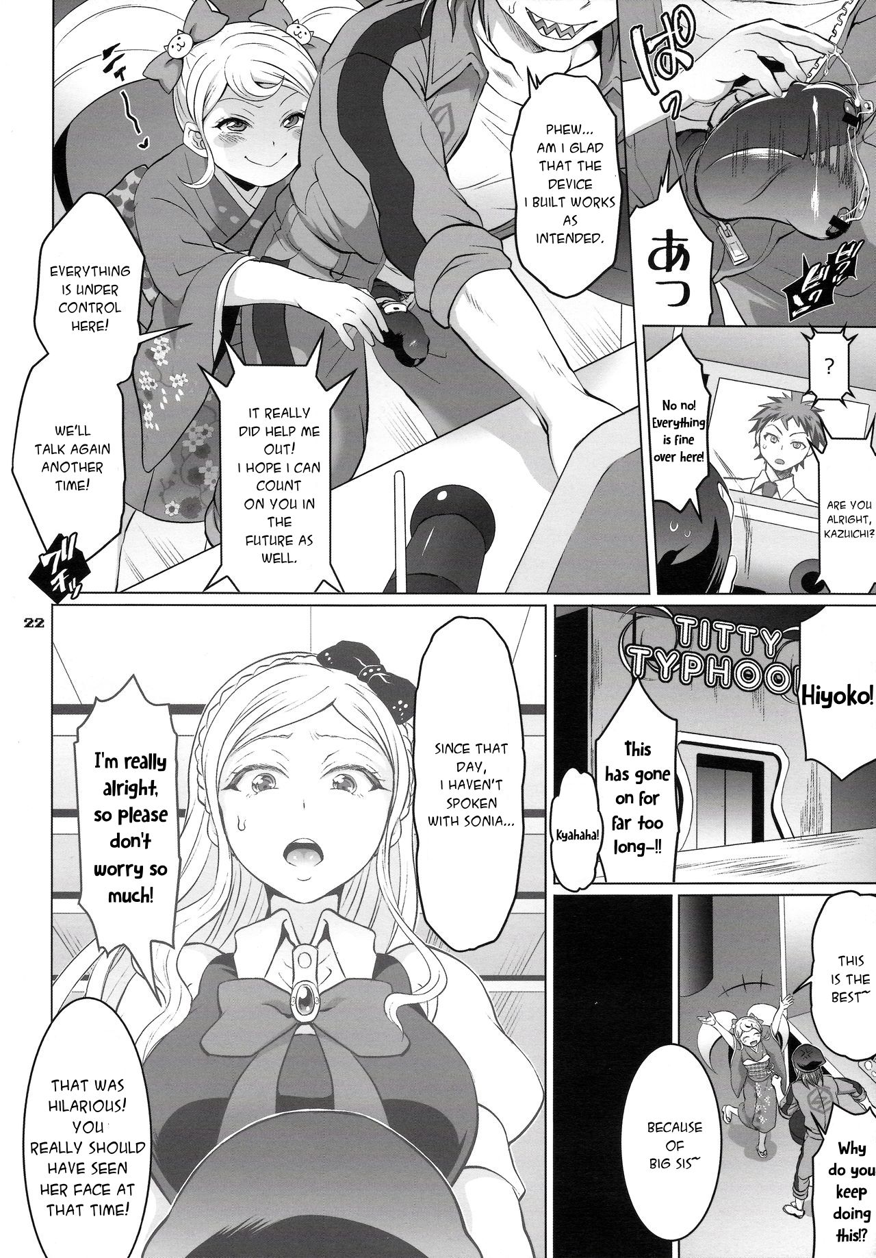 (C86) [Temparing (Tokimachi Eisei)] Gyakushuu! Otoko no Maron 2 (Super Danganronpa 2) [English] [PhantomsJoker] page 21 full