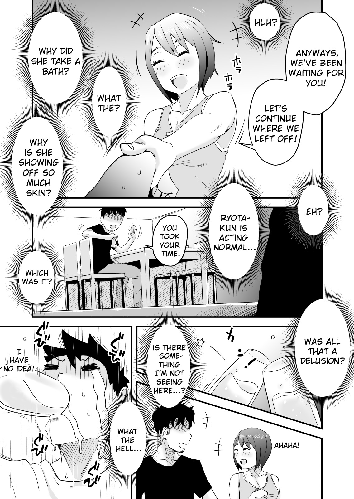 [Haitoku Sensei] Netorare Mousou Syndrome ~Zenpen~ | Netorare Delusion Syndrome ~First Part~ [English] [sureok1] page 53 full