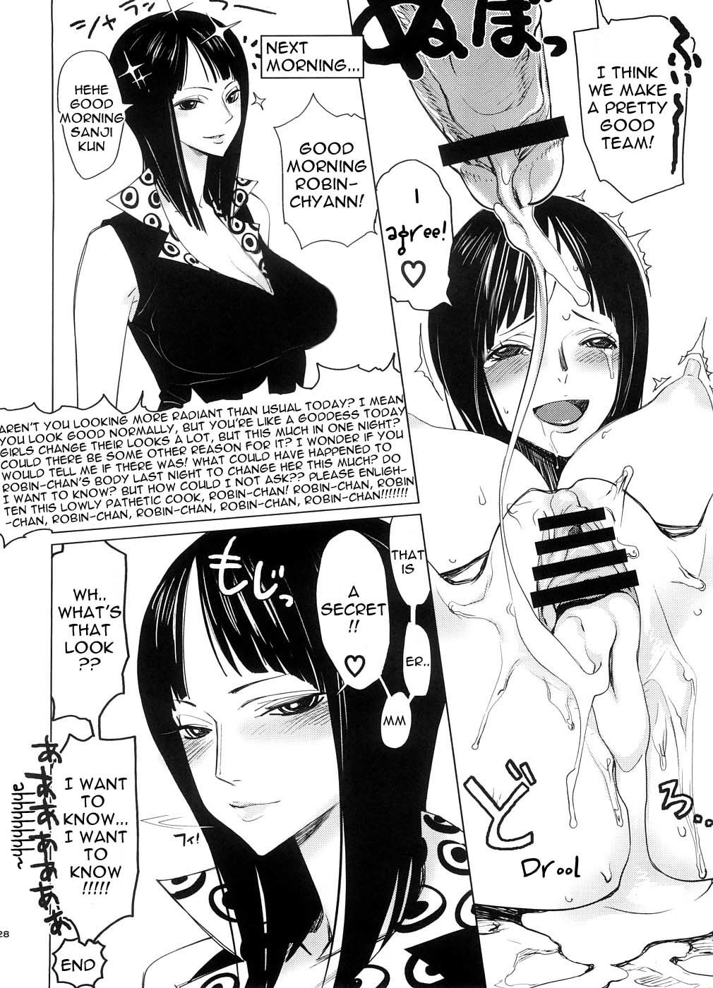 (C74) [Abradeli Kami (bobobo)] Abura Shoukami Tsukane No. 03 Akumanko (One Piece) [English] [Yuribou] page 27 full