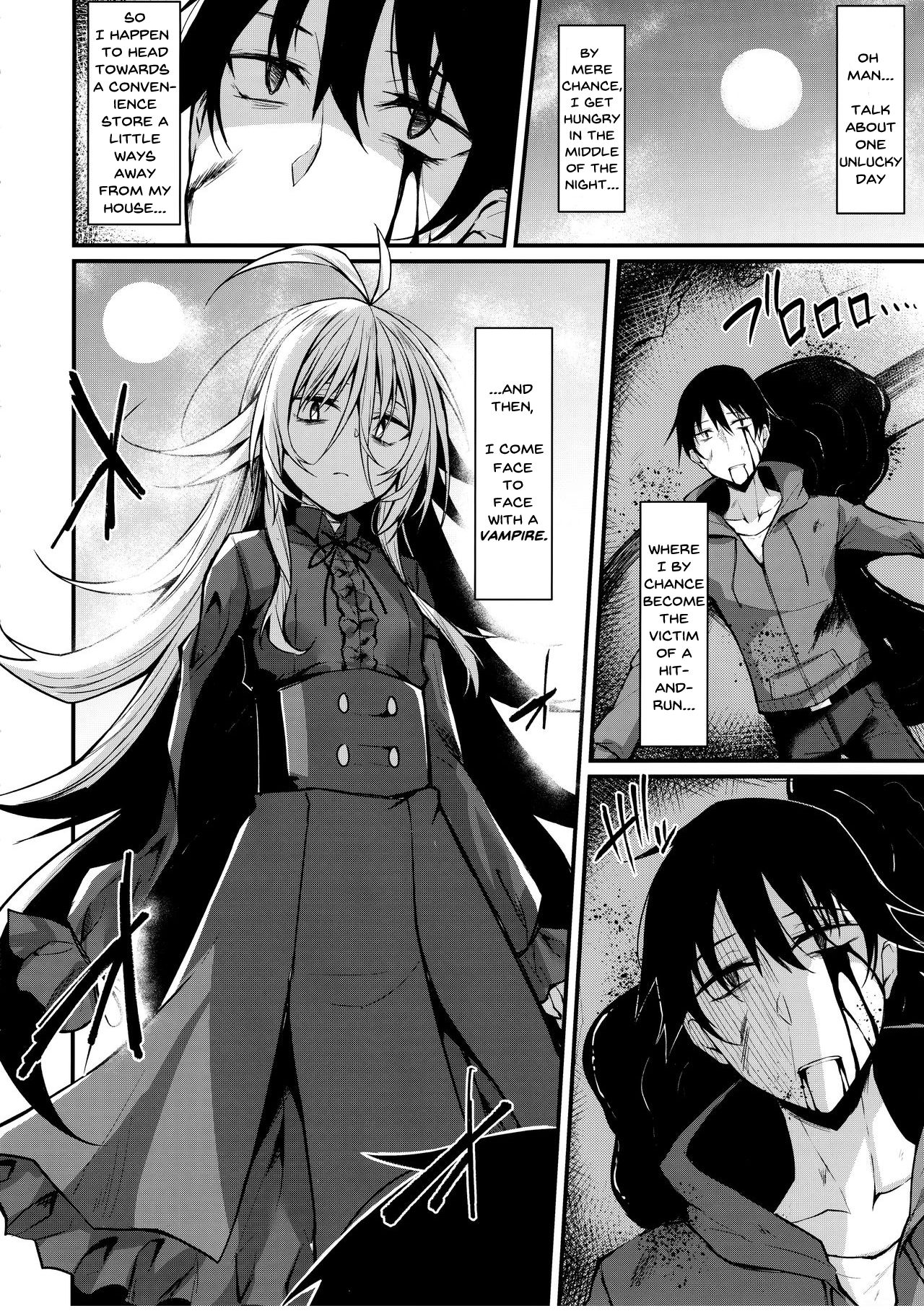 (C97) [RainBoy (Stealyy)] Haikei, Kyuketsuki ni Hirowaremashita. | To Whom it May Concern, I Have Been Captured by a Vampire. [English] page 3 full