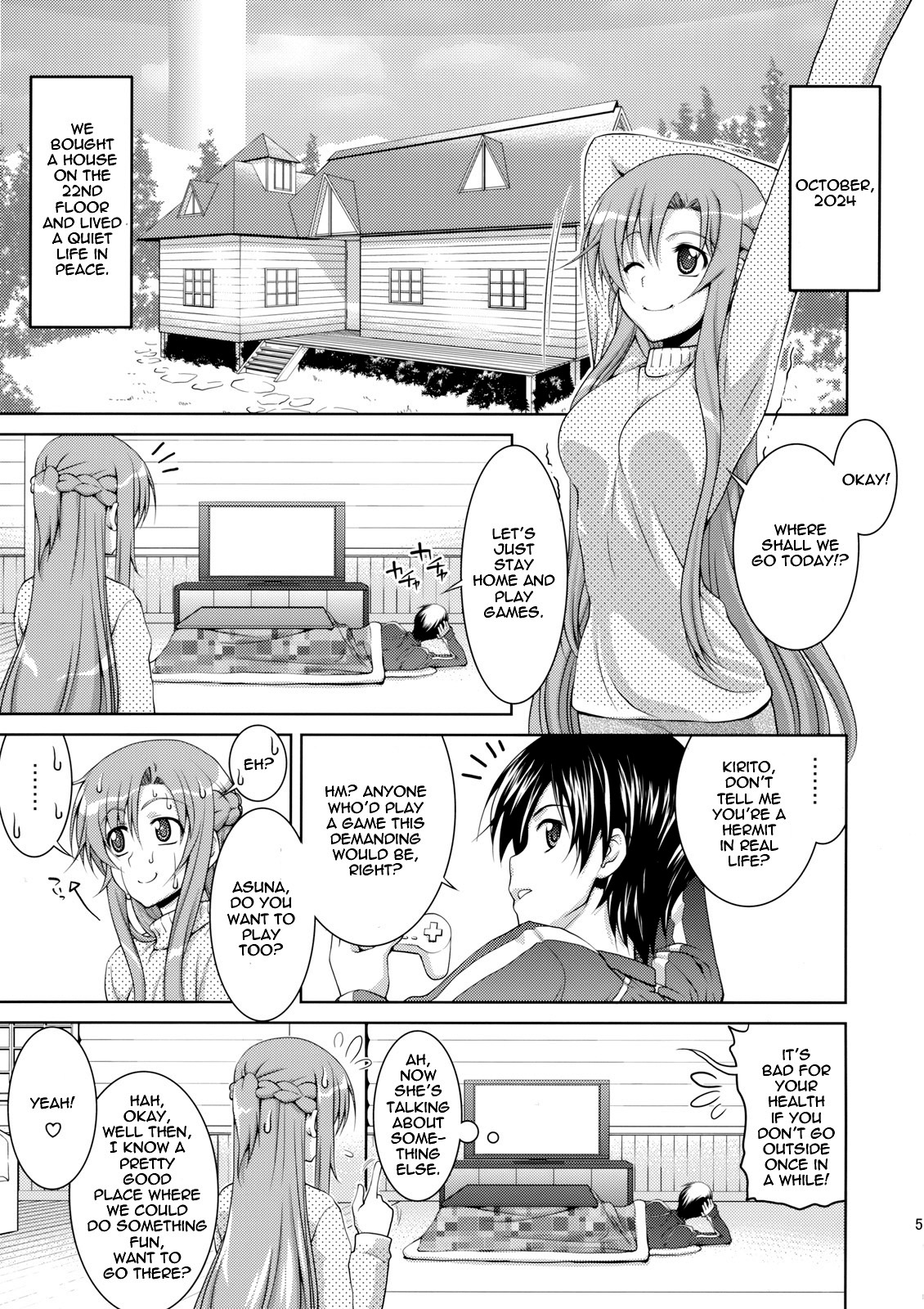 (C83) [GOLD RUSH (Suzuki Address)] ASUNAsan NO EROHON (Sword Art Online) [English] {doujin-moe.us} page 3 full