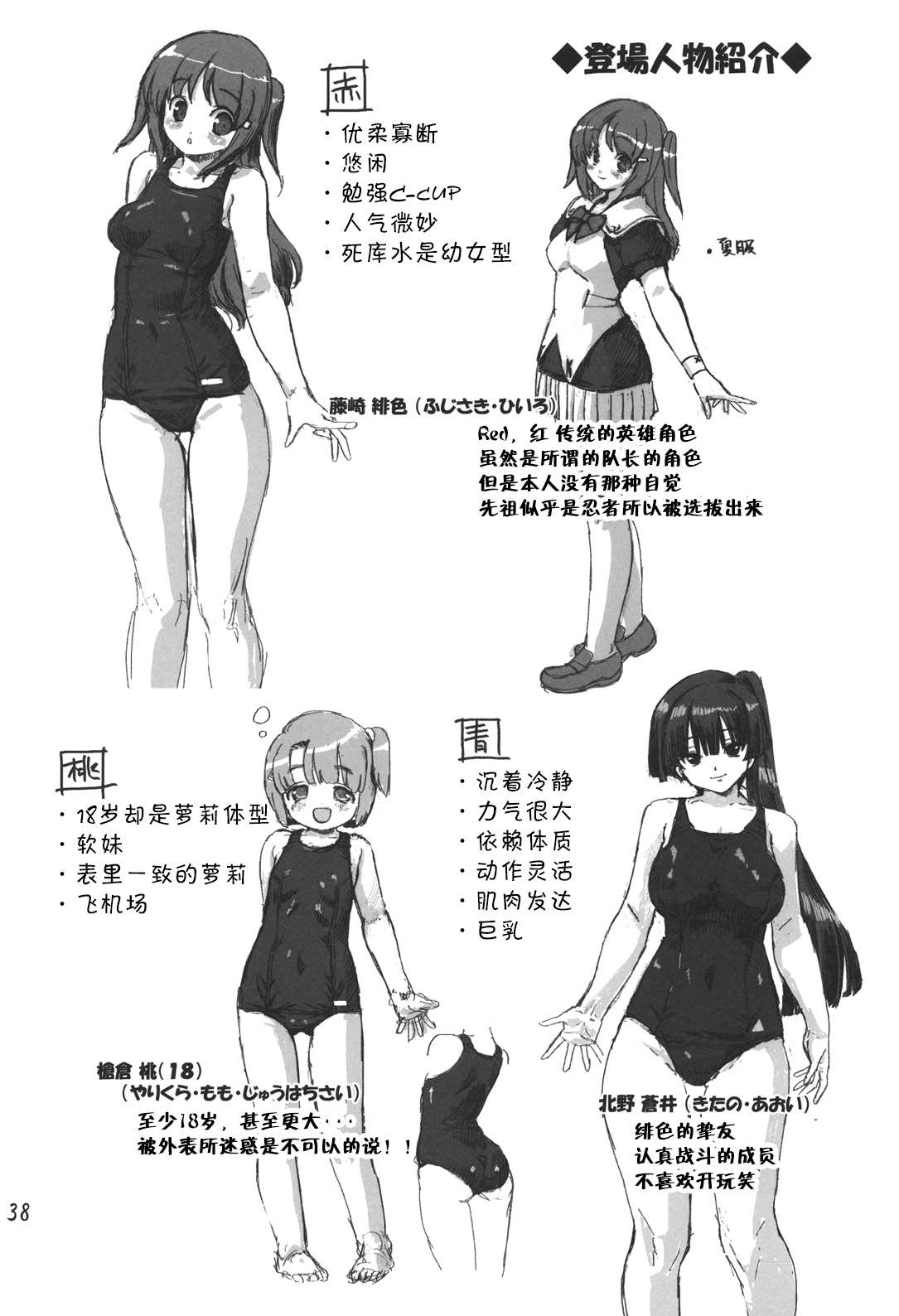 [Orange Peels (Ore P 1-gou, Ore P 2-gou)] Sukumizu Sentai Bikininger [Chinese] [漾夕&暗黑特洛伊联合汉化] page 37 full