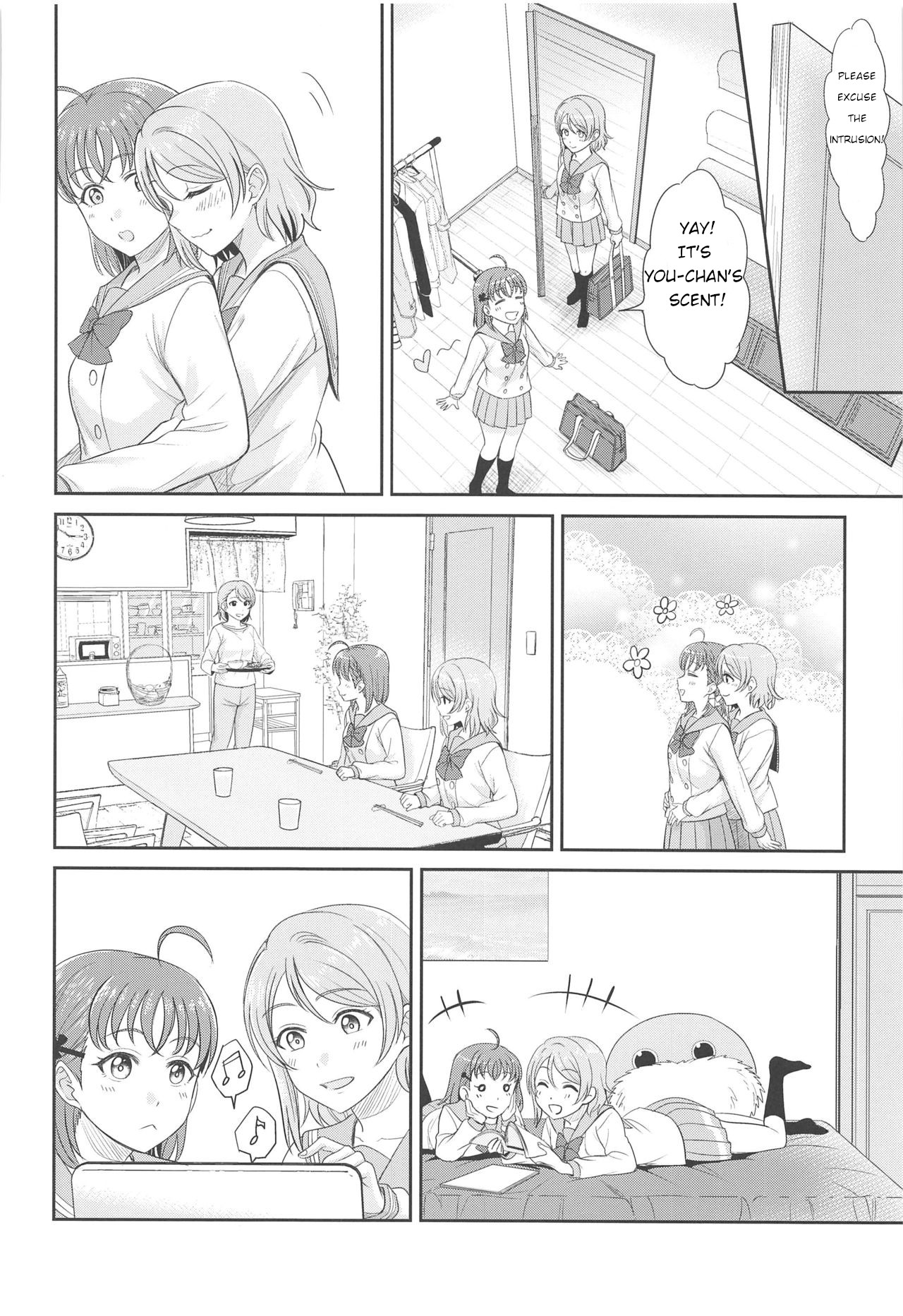 [Mushiyaki!! (Kanbayashi Makoto)] YOU CHIKA XOXO (Love Live! Sunshine!!) [English] page 13 full